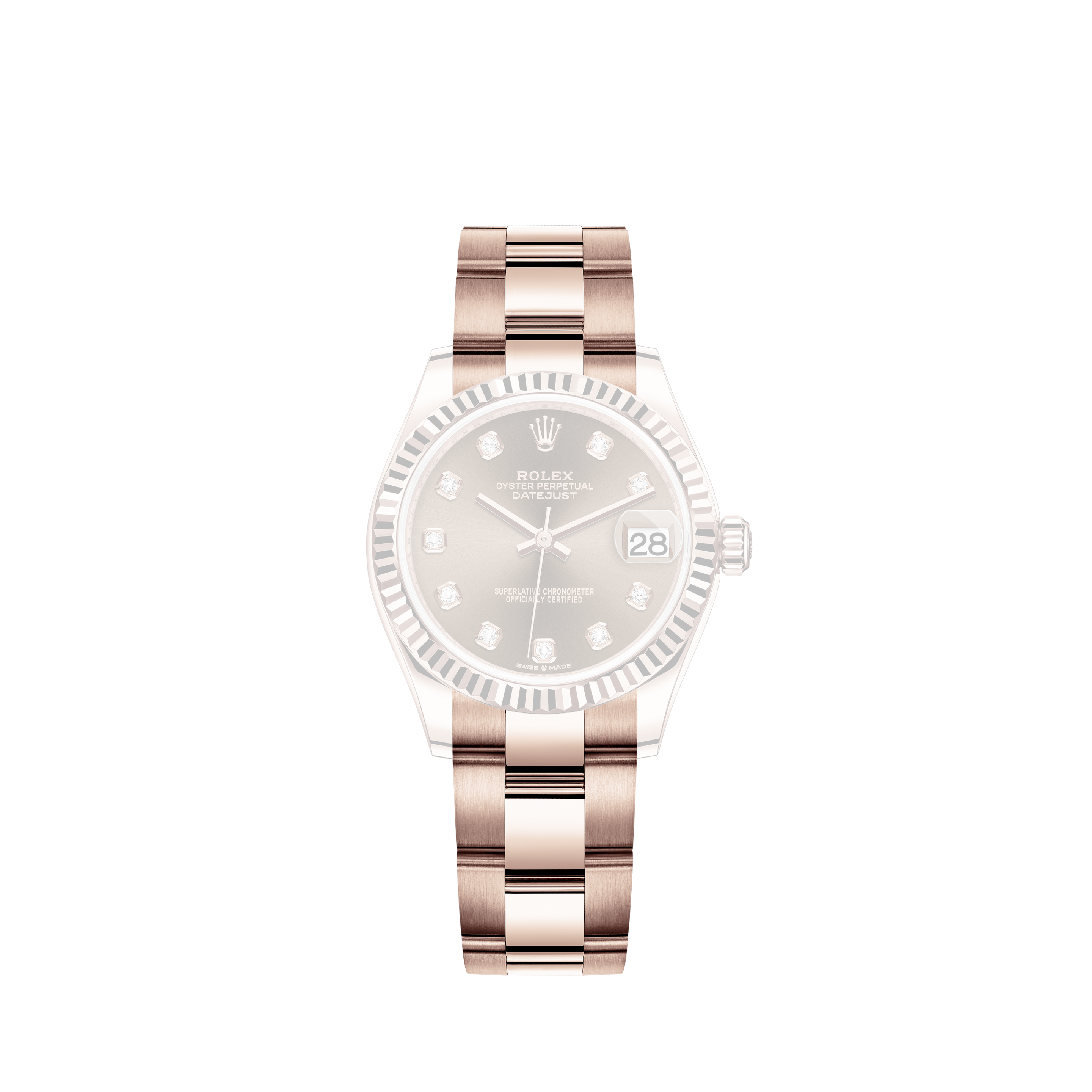 Rolex Date Midsize 31mm Diamonds