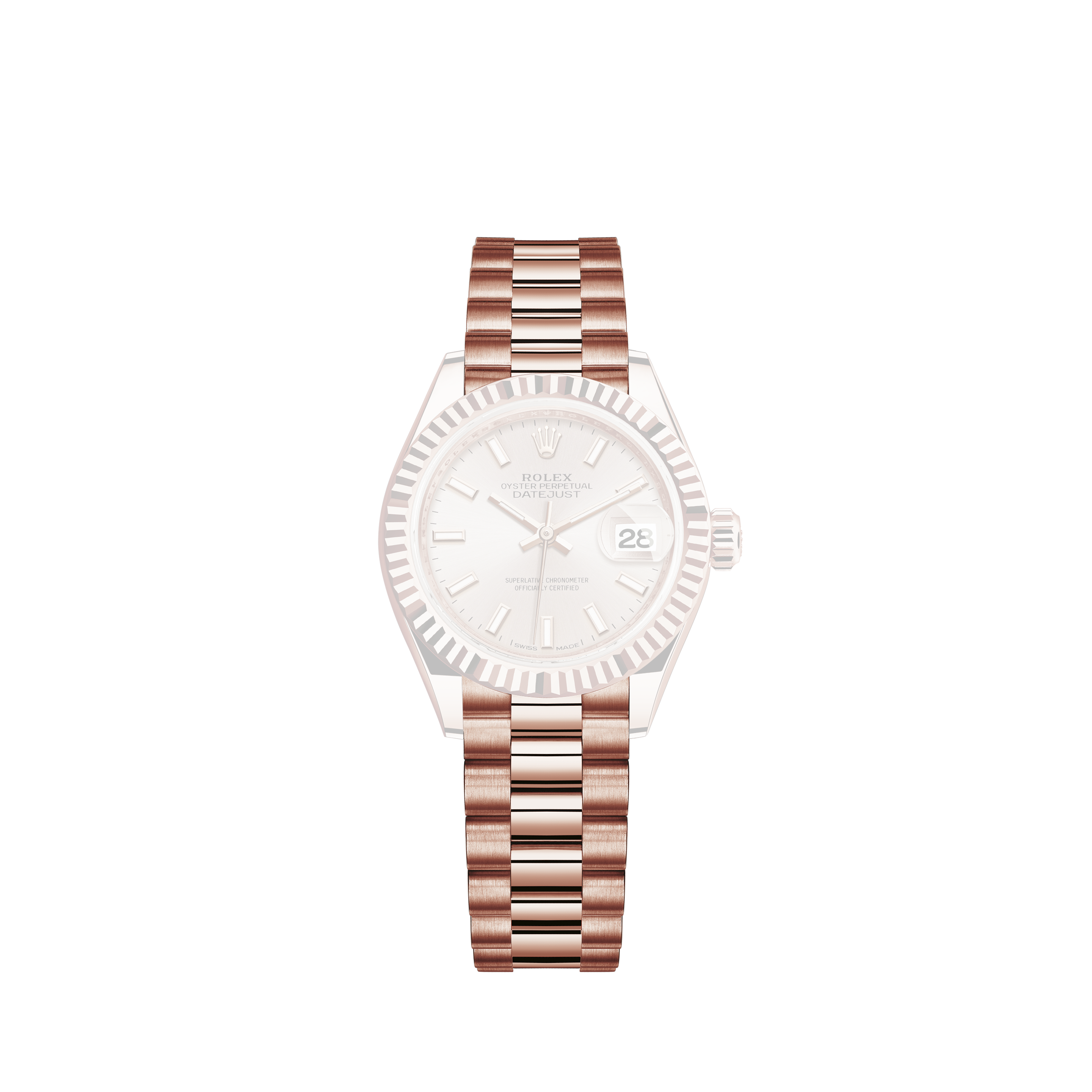 Rolex Datejust 16234 Stainless steel Factory Silver Jubilee Diamond Dial Fluted Bezel 36mm Watch