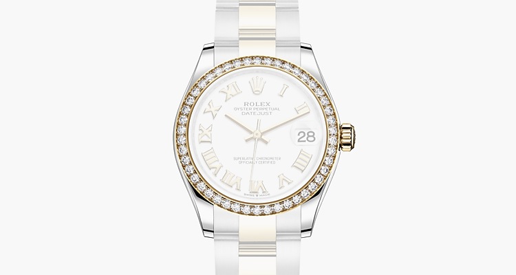 rolex datejust 31 oystersteel and yellow gold price