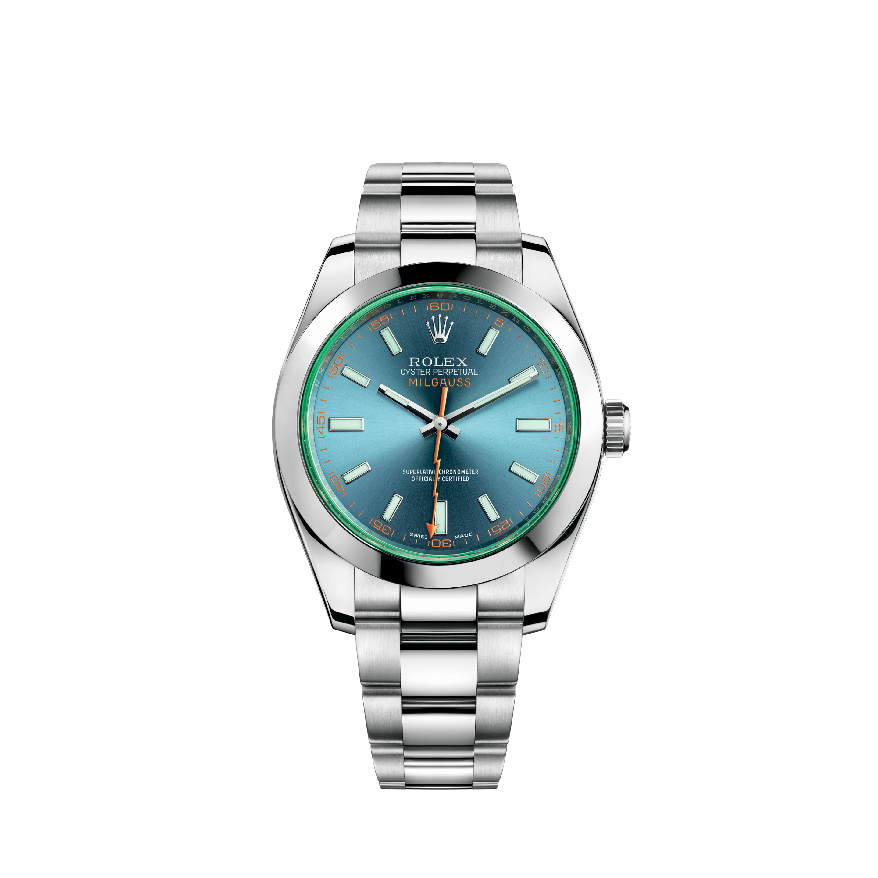 Rolex Oyster Perpetual 41 MM New Green Dial Steel