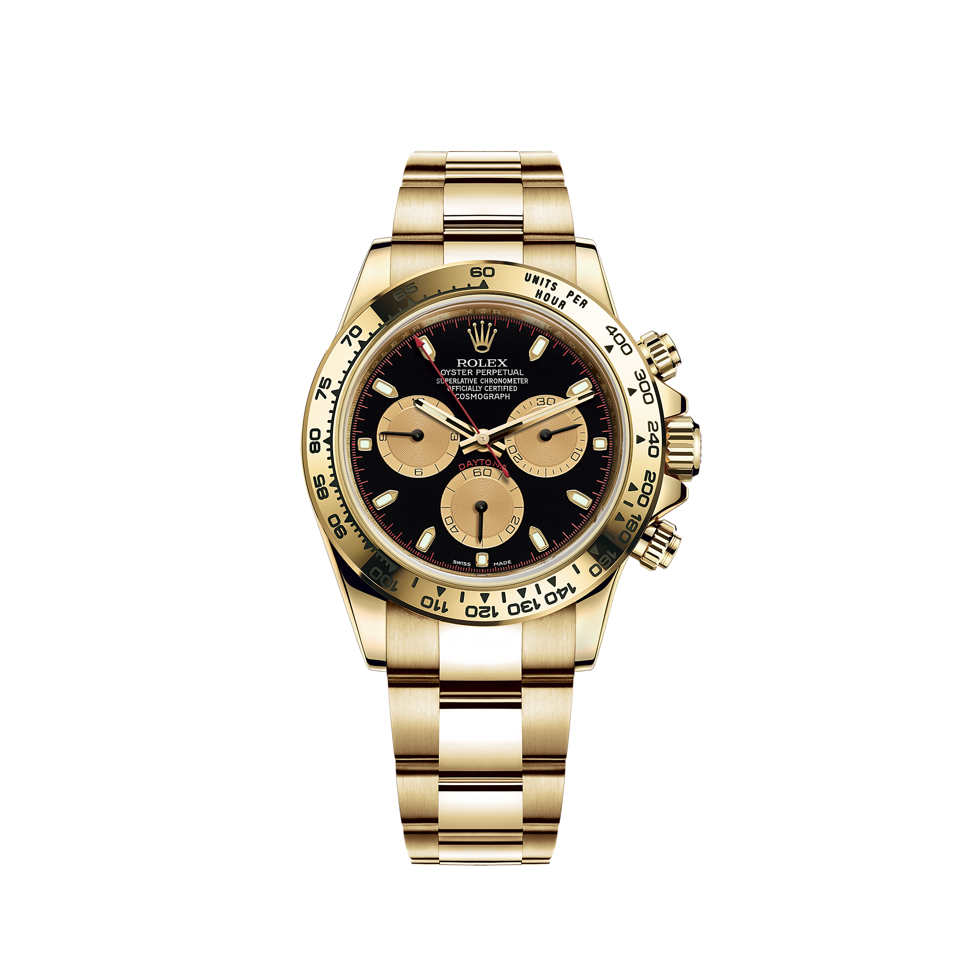 Rolex Cosmograph Daytona Saati 18 kt sarı altın M1165080009
