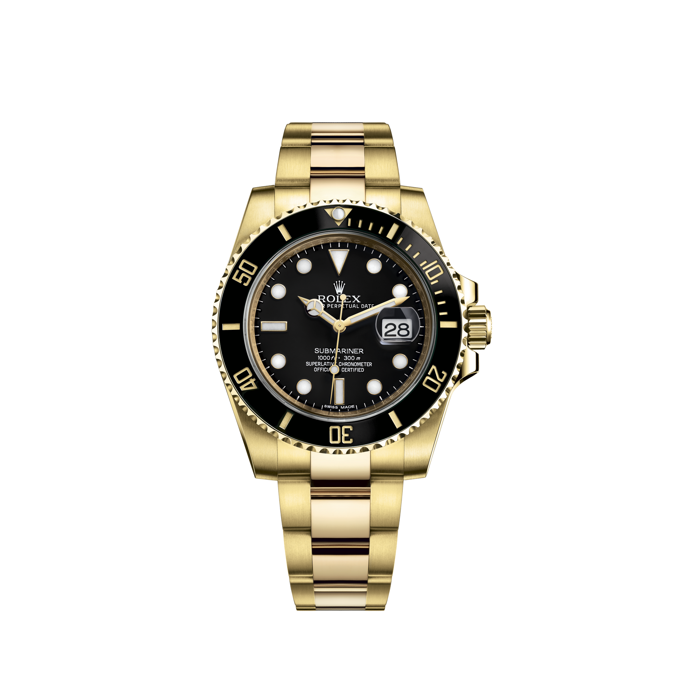 Rolex Cosmograph Daytona 18k Yellow Gold Men's Watch 116518