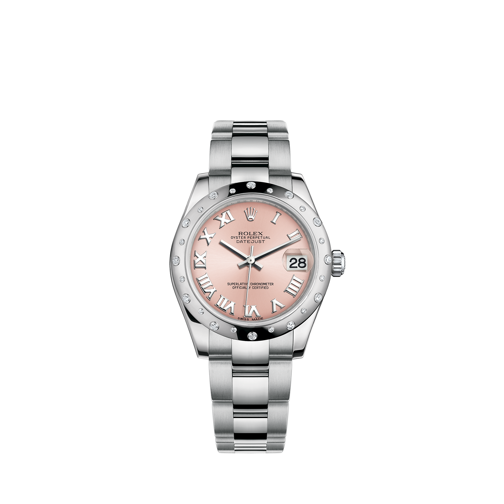 rolex datejust 36 oystersteel and white gold