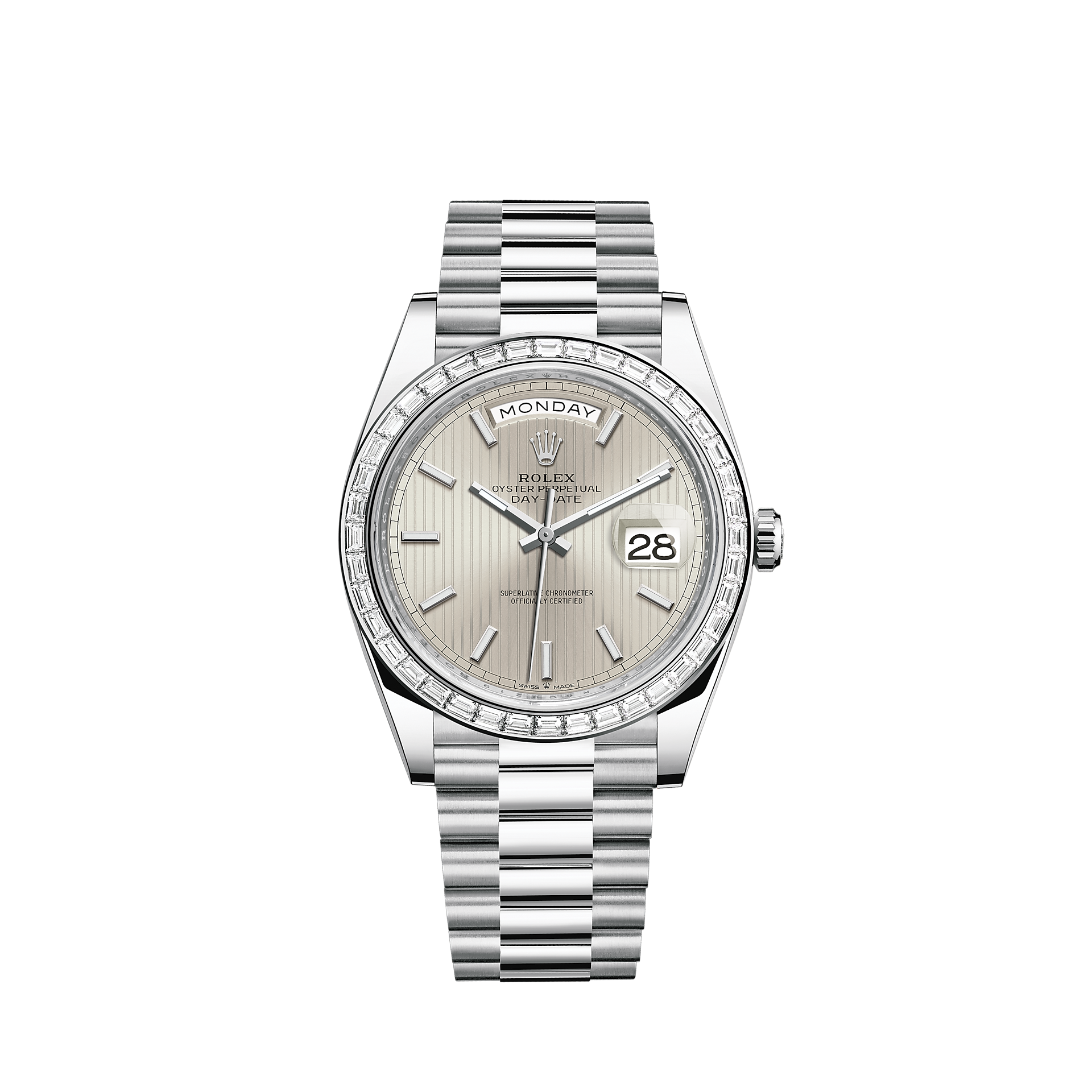 Rolex Day-Date 40 Watch: Platinum - M228396TBR-0022