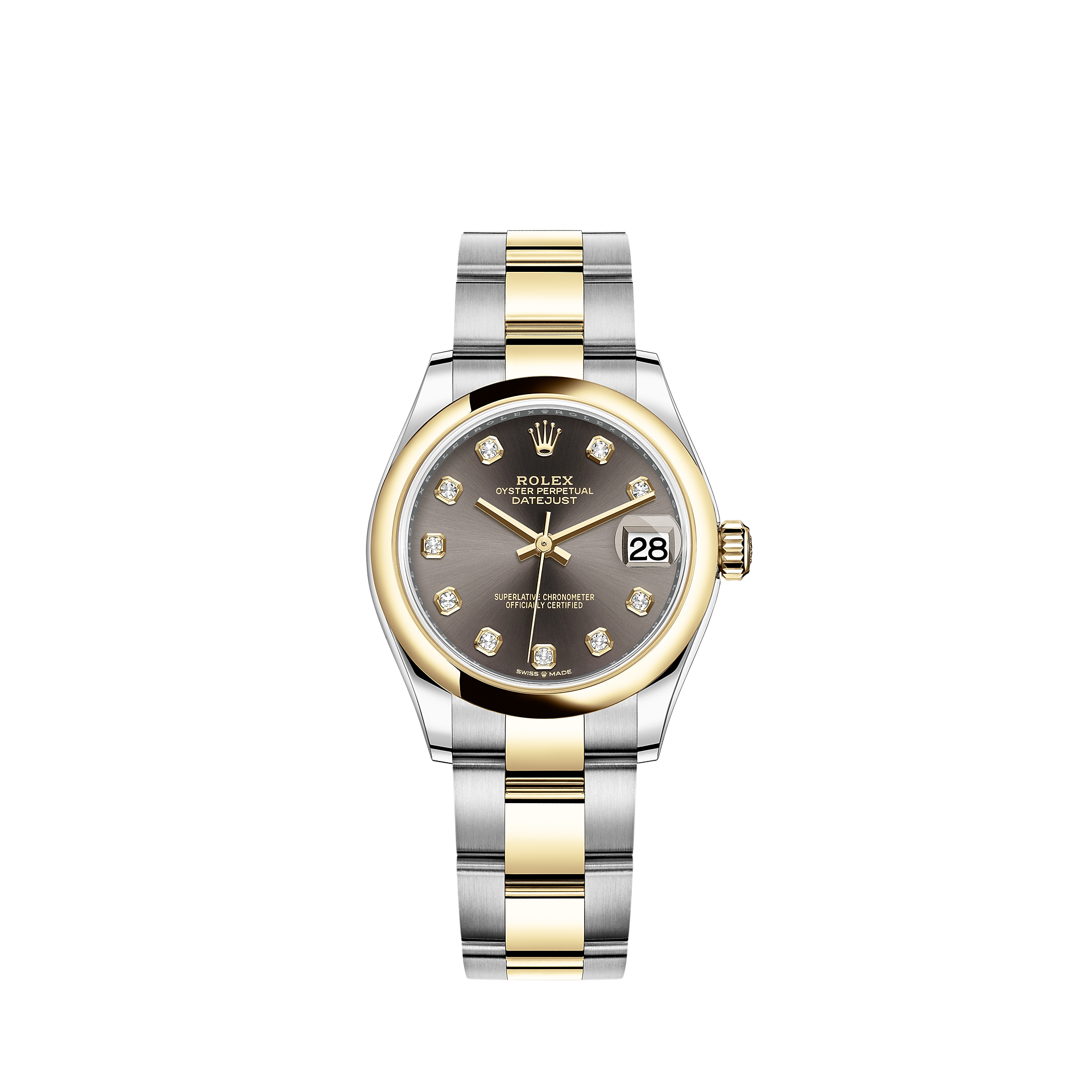 rolex datejust 31 oystersteel and yellow gold price