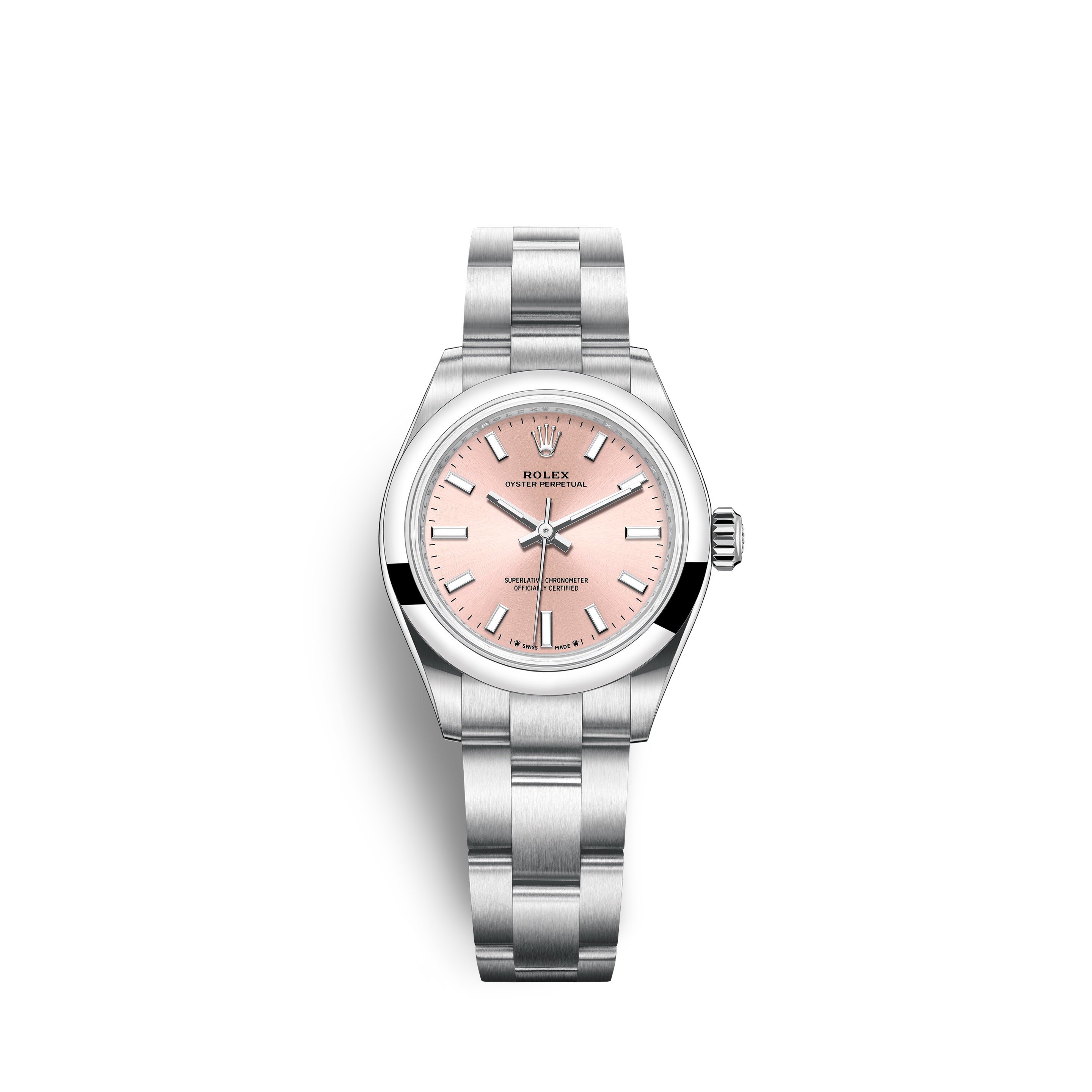 rolex oyster steel price