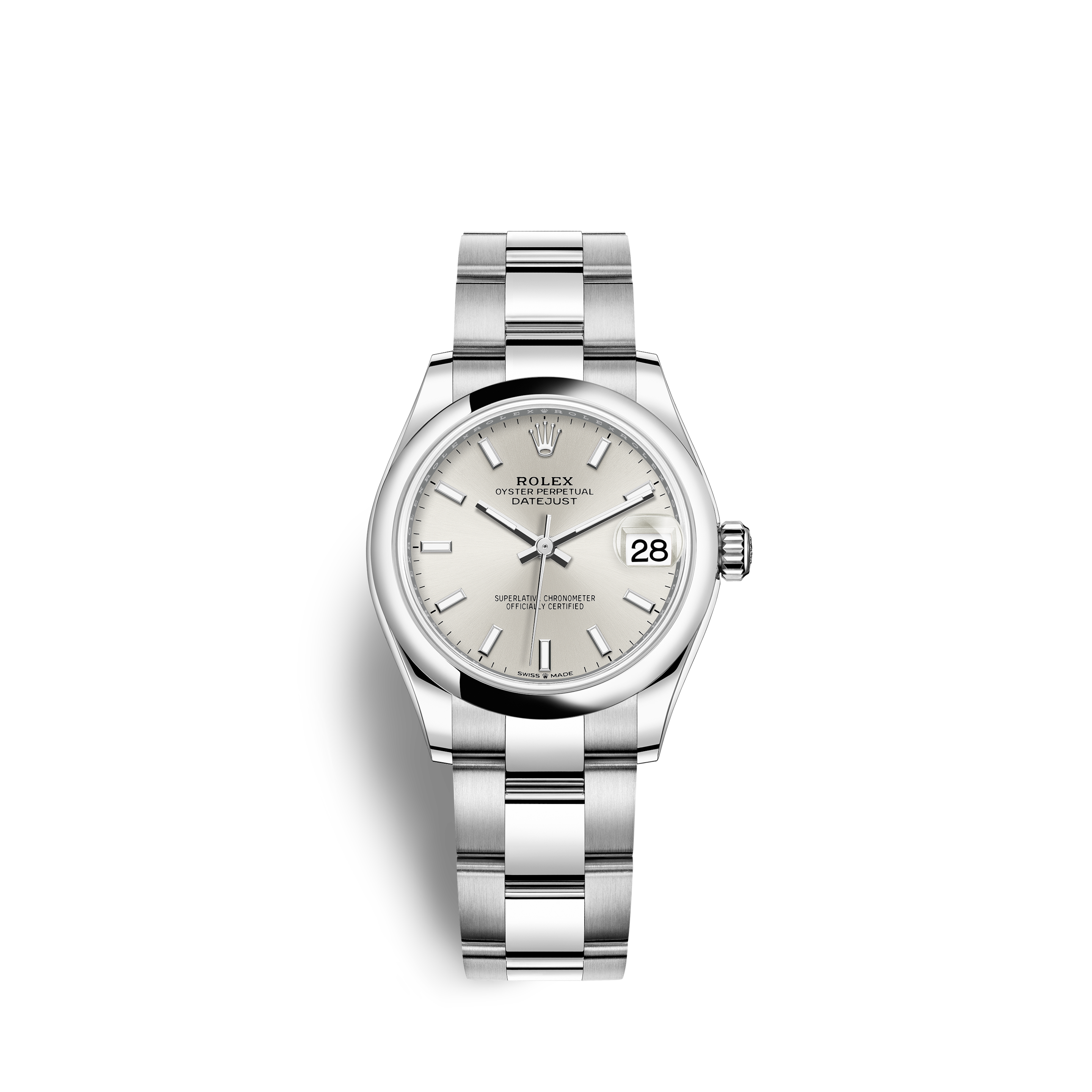 stainless steel womens rolex