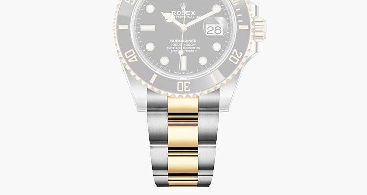  Rolex  Submariner Date Jam tangan Rolesor kuning 