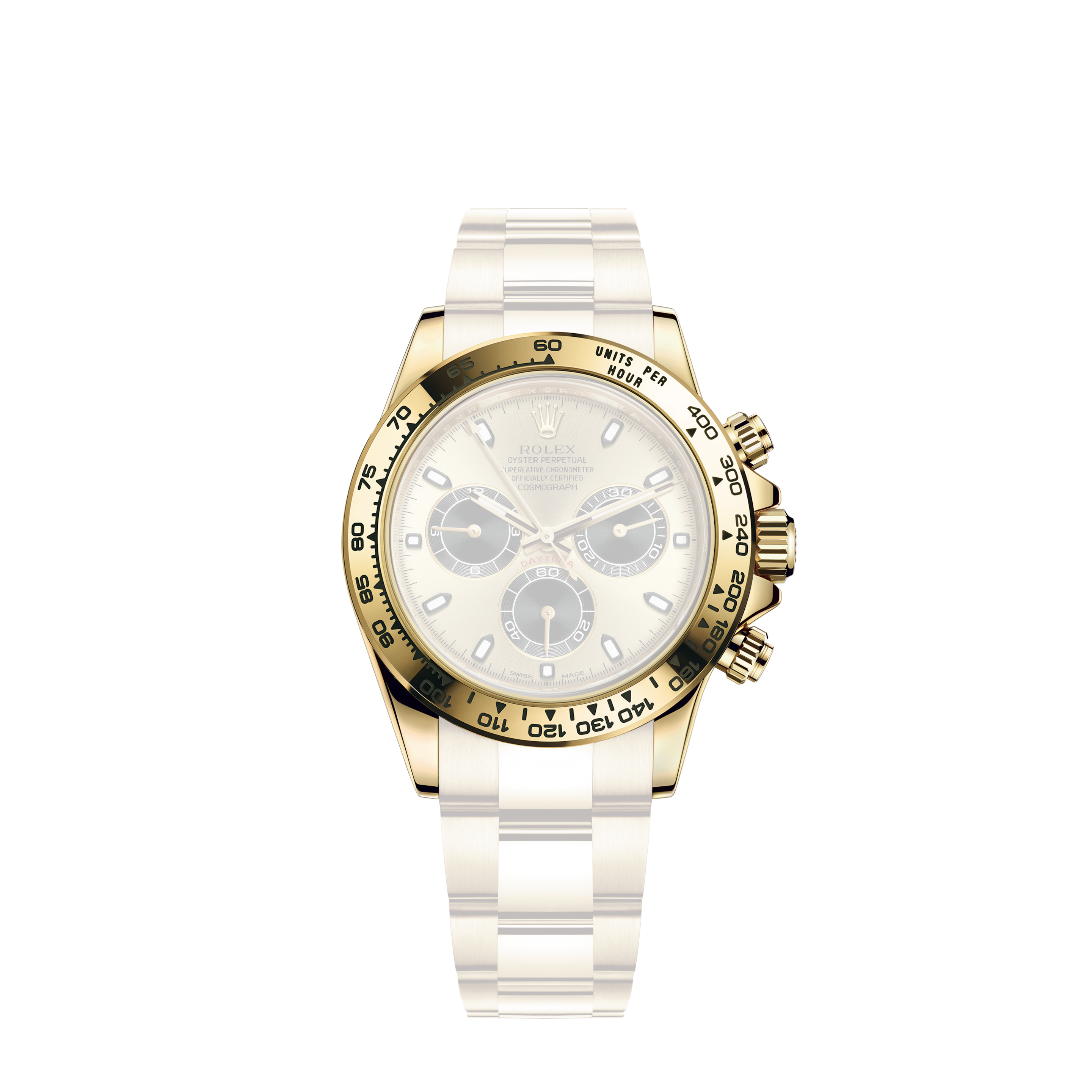 Rolex Daytona White Dial 2018 116500LNRolex President 18K Gold Factory Jubilee Diamond Dial 26MM Automatic Watch