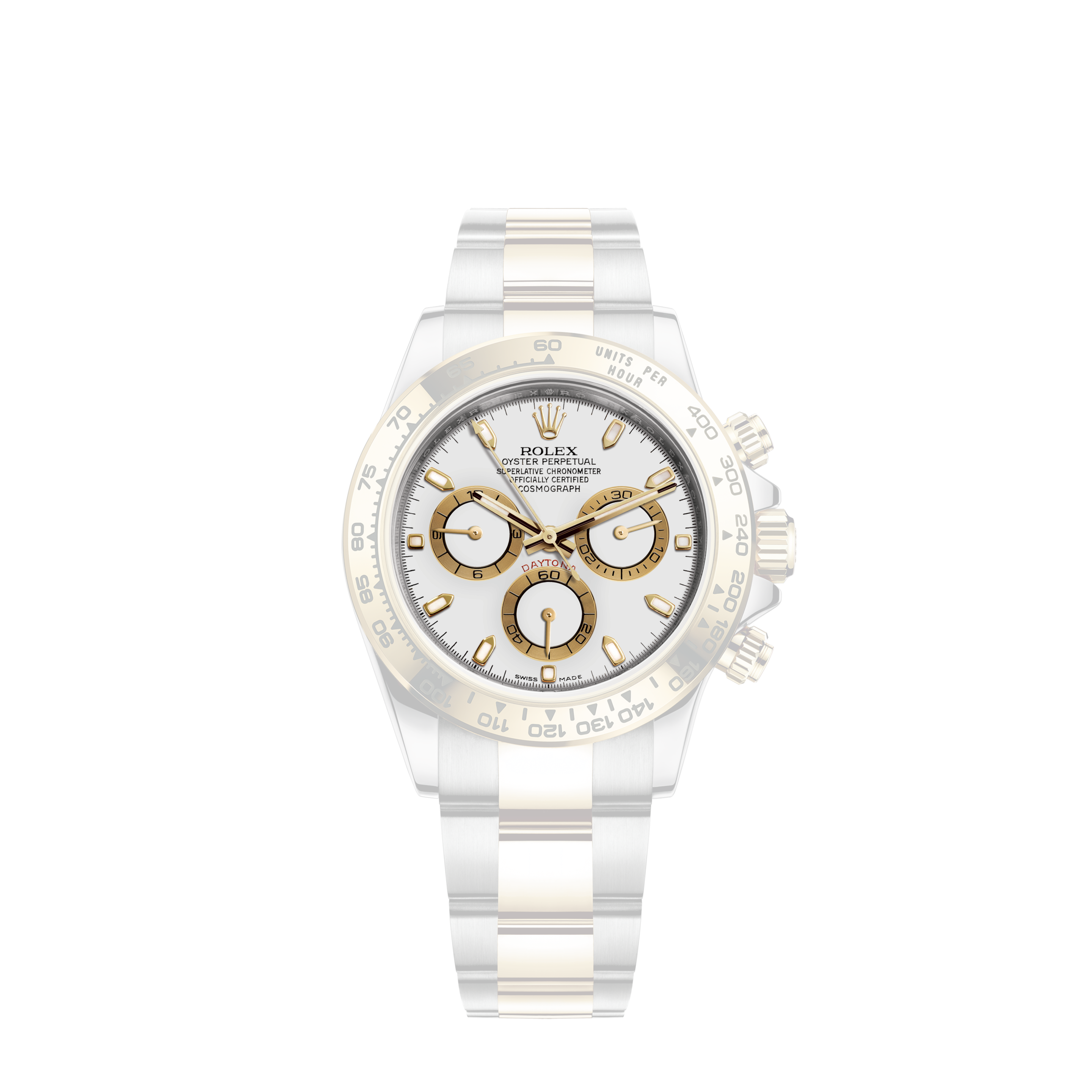 Rolex Mens Rolex Datejust Silver Dial Watch + 18k White Gold Diamond Bezel