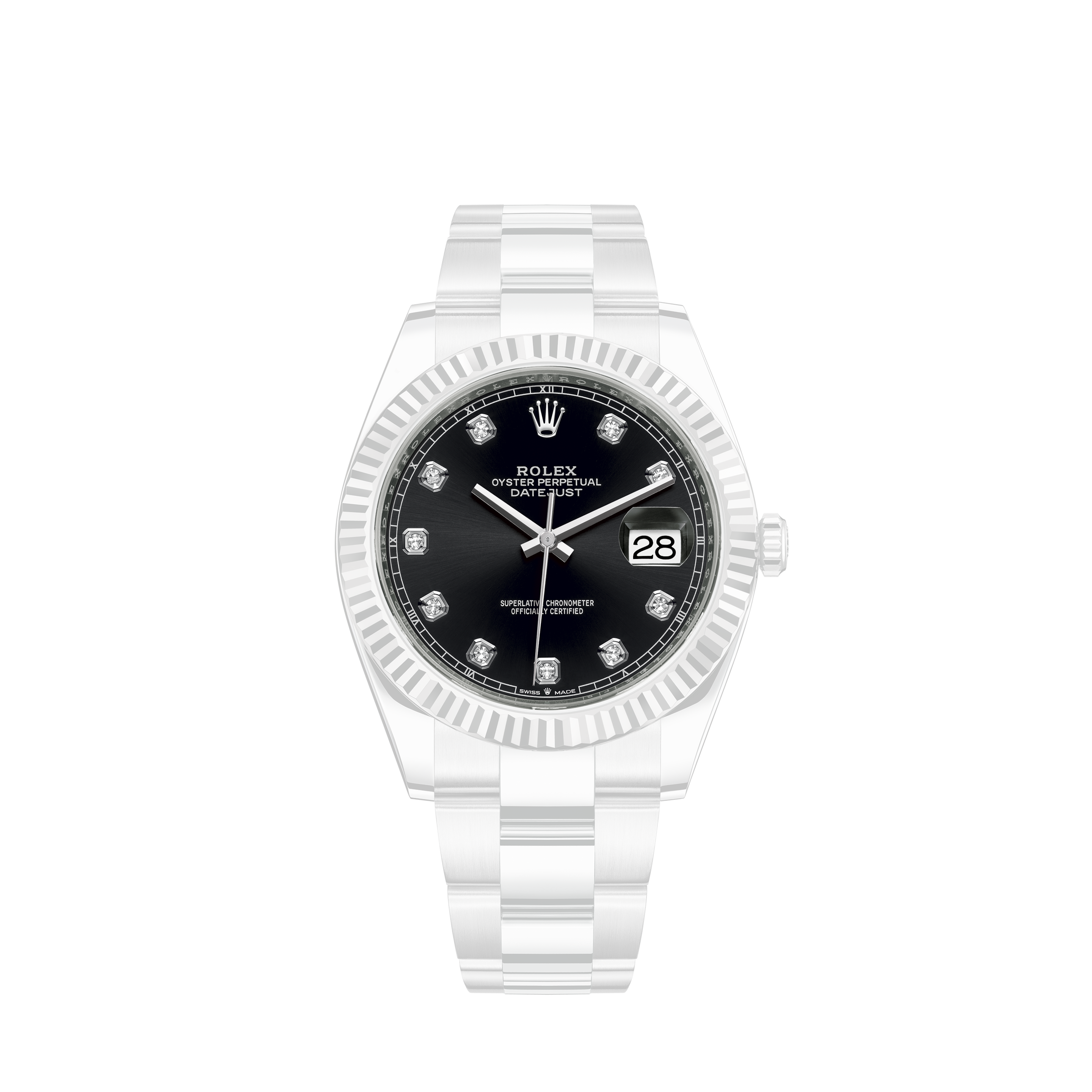 Rolex Datejust Very Rare Grey Ghost Dial Steel Vintage Wrist Watch Ref 1603