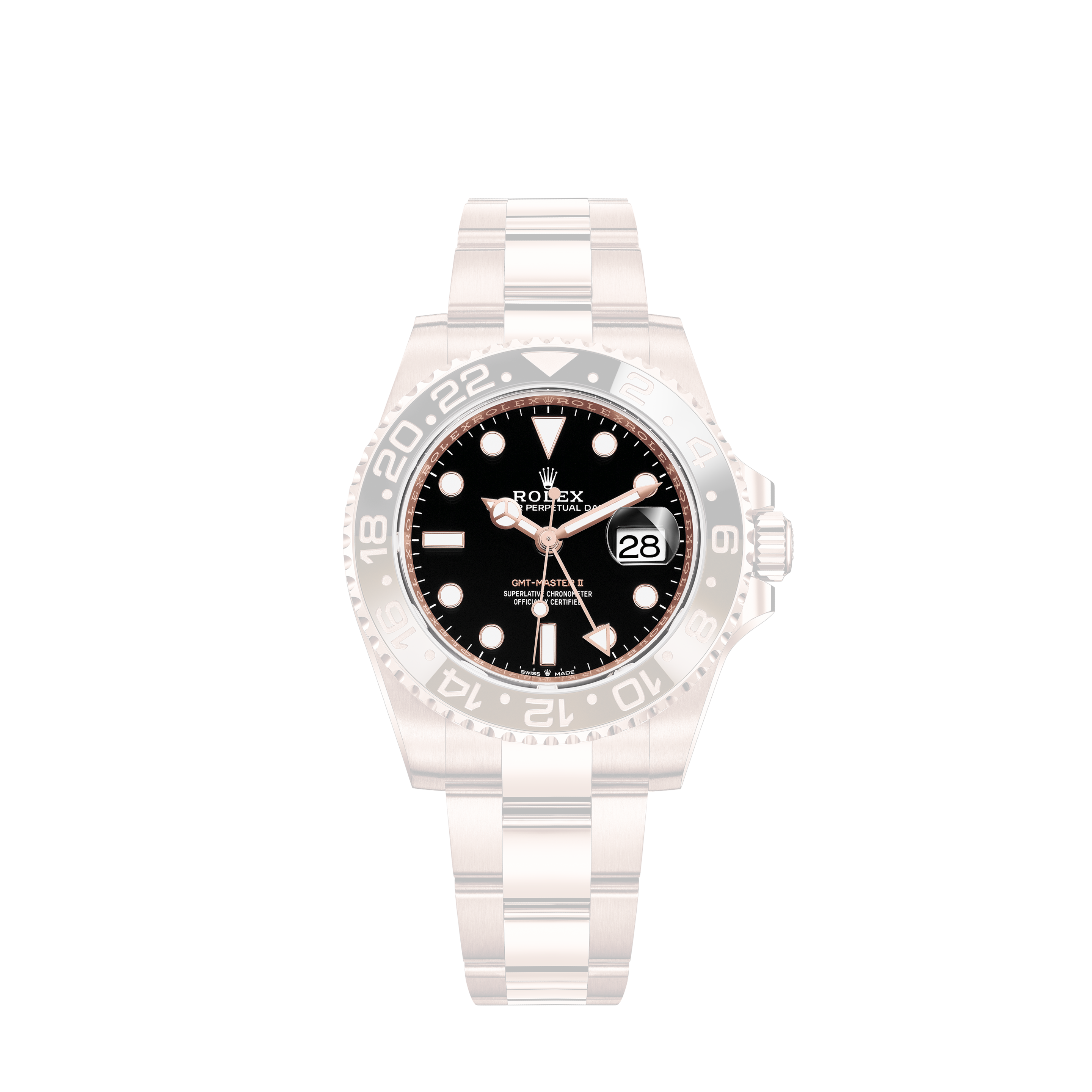 Rolex President Day-Date Men's Watch 118238 Factory Black Dial