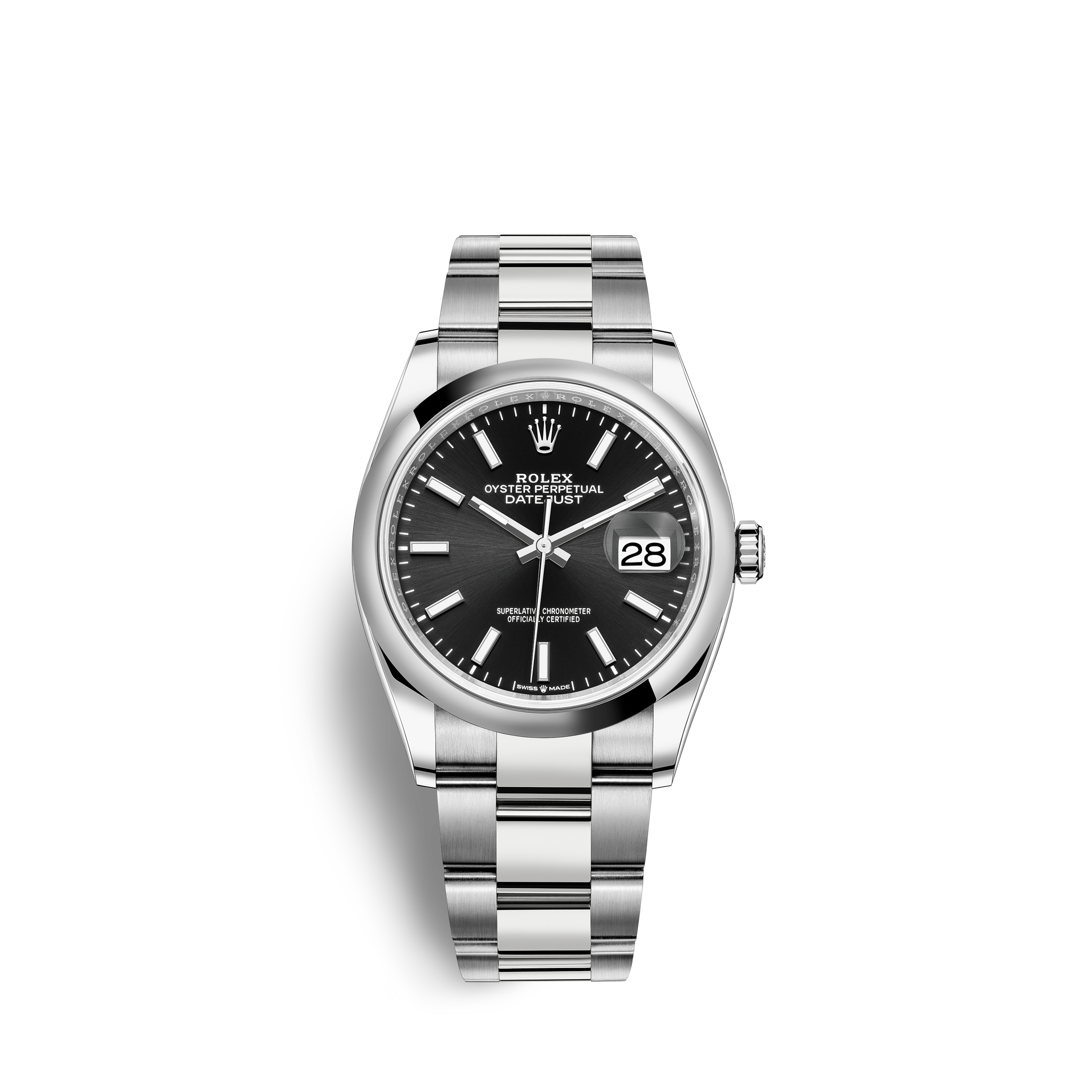 rolex stainless datejust