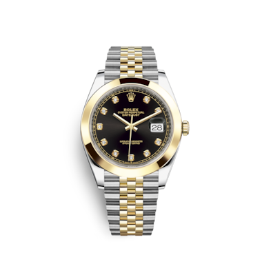 datejust 36 oystersteel and yellow gold