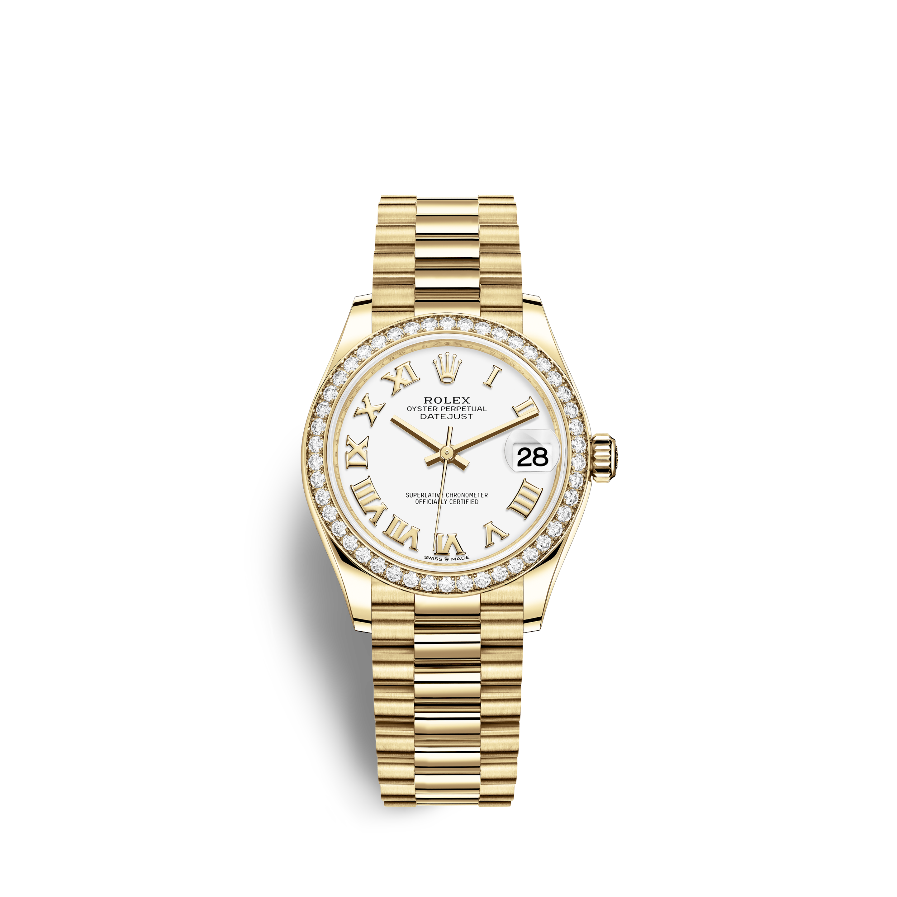 rolex 40mm president 18k yellow gold diamond 29.5 ct