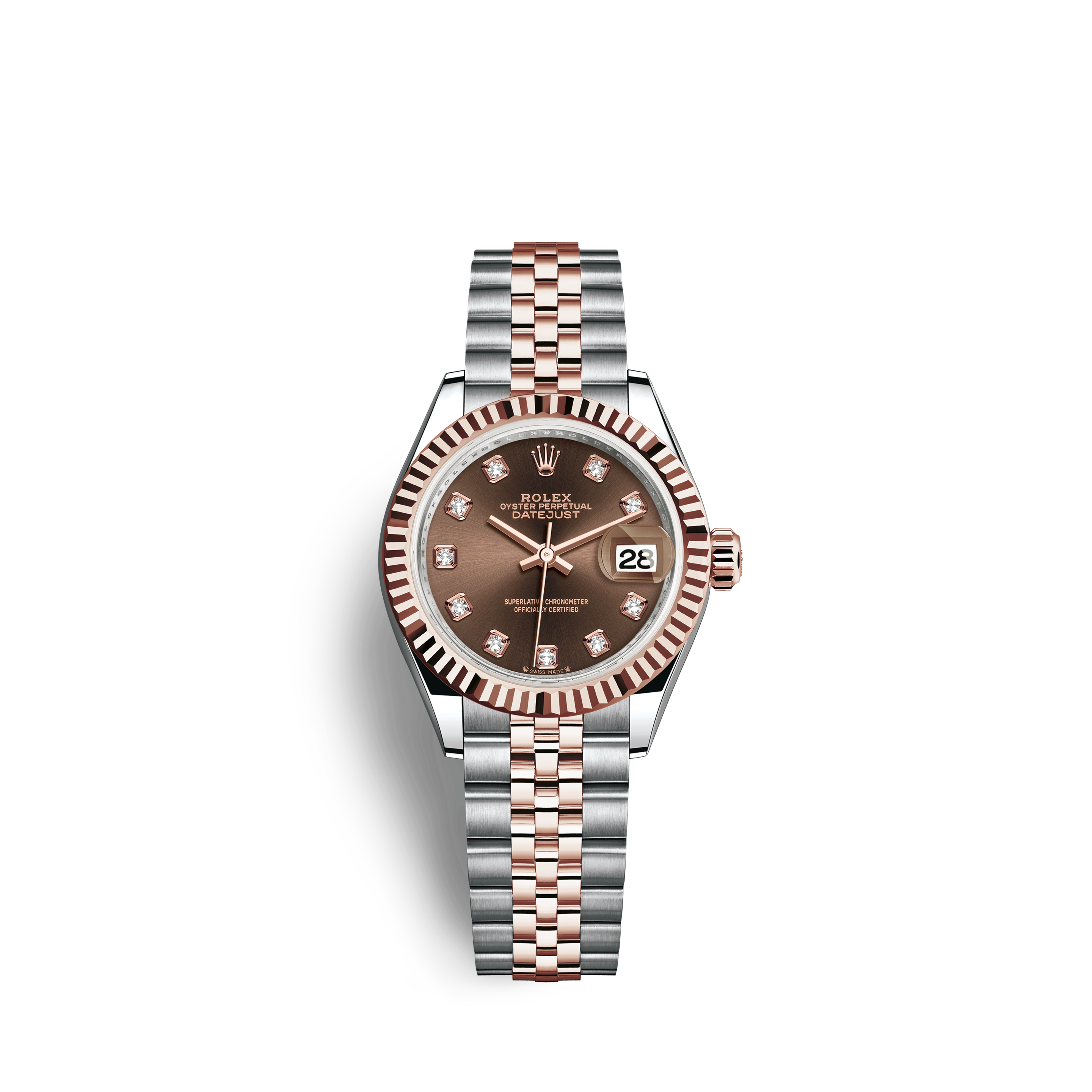 rolex oyster datejust rose gold