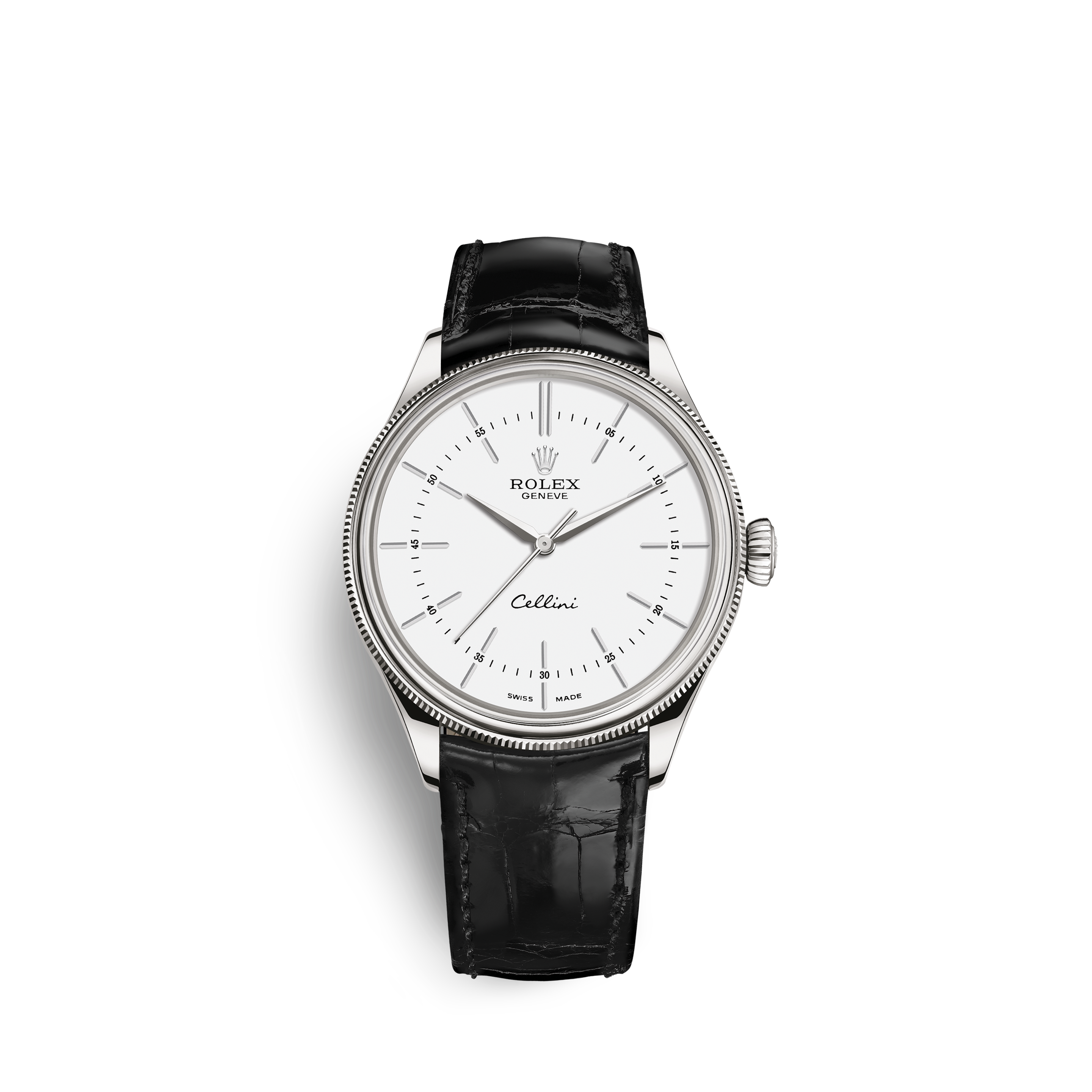 Rolex Cellini Dual Time Watch: 18 ct 