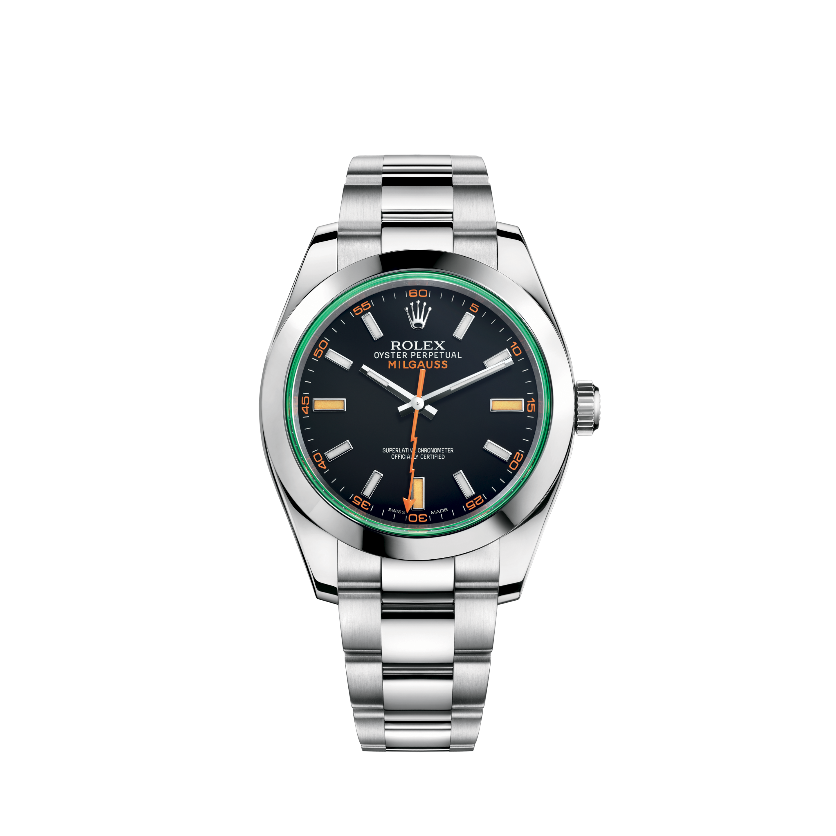 Rolex Milgauss Watch: Oystersteel 