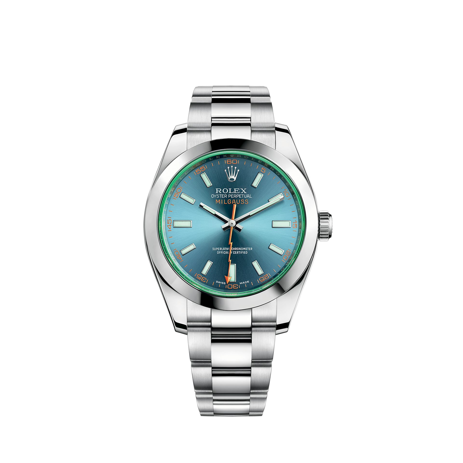 Rolex Milgauss Watch Oystersteel Mgv 0002