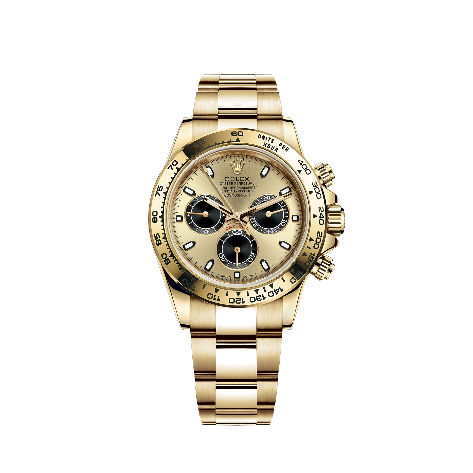 Rolex Cosmograph Daytona Watch: 18 ct yellow gold ...