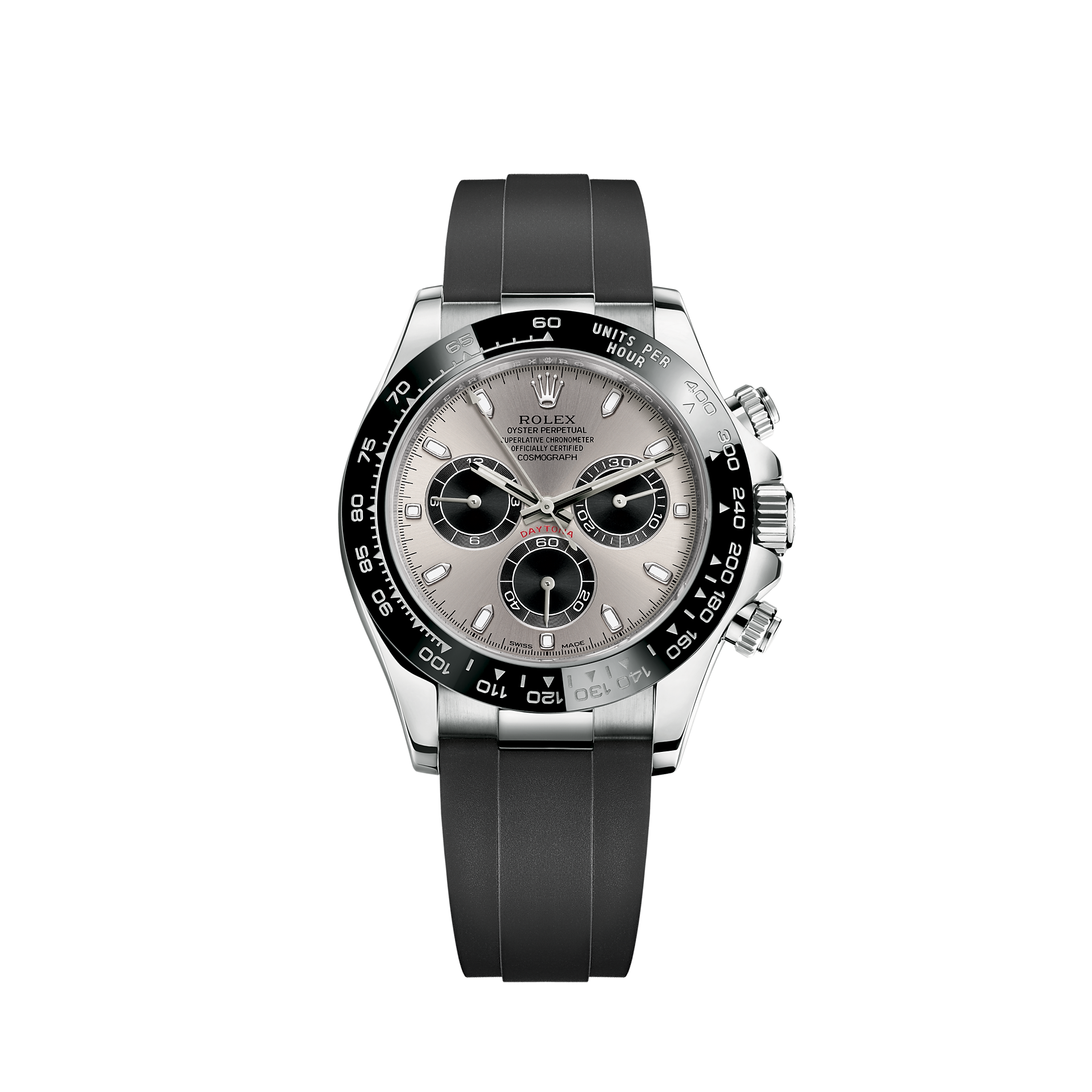 Rolex Cosmograph Daytona Watch 18 Ct White Gold Mln 0027