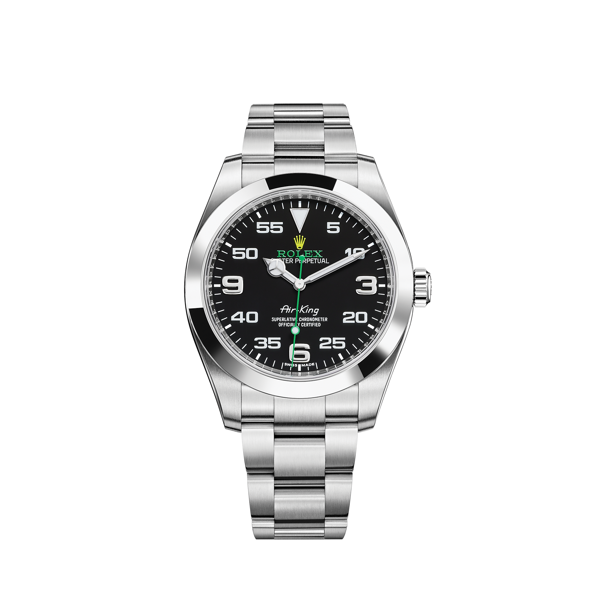 Rolex Air King Watch Oystersteel M 0001