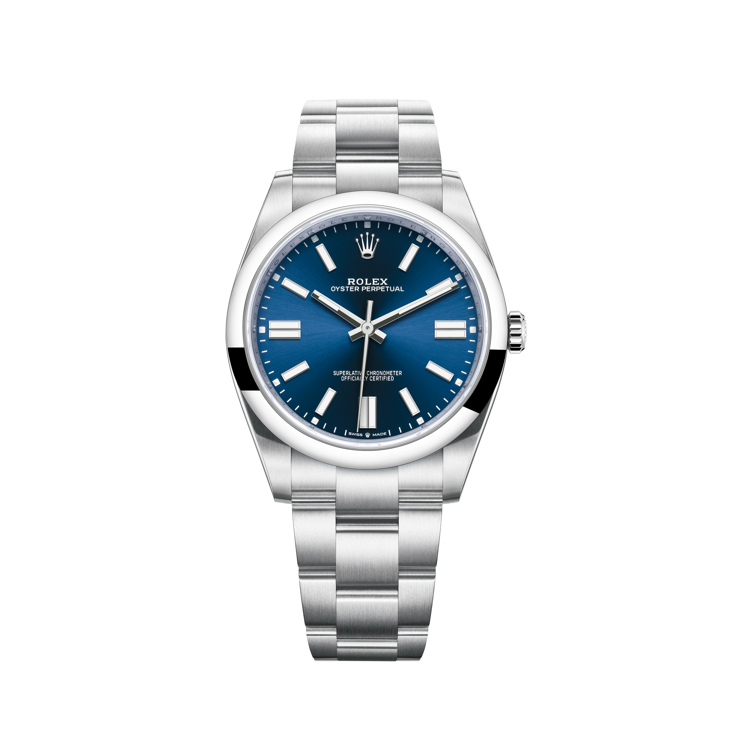 Rolex Oyster Perpetual Fluted Bezel