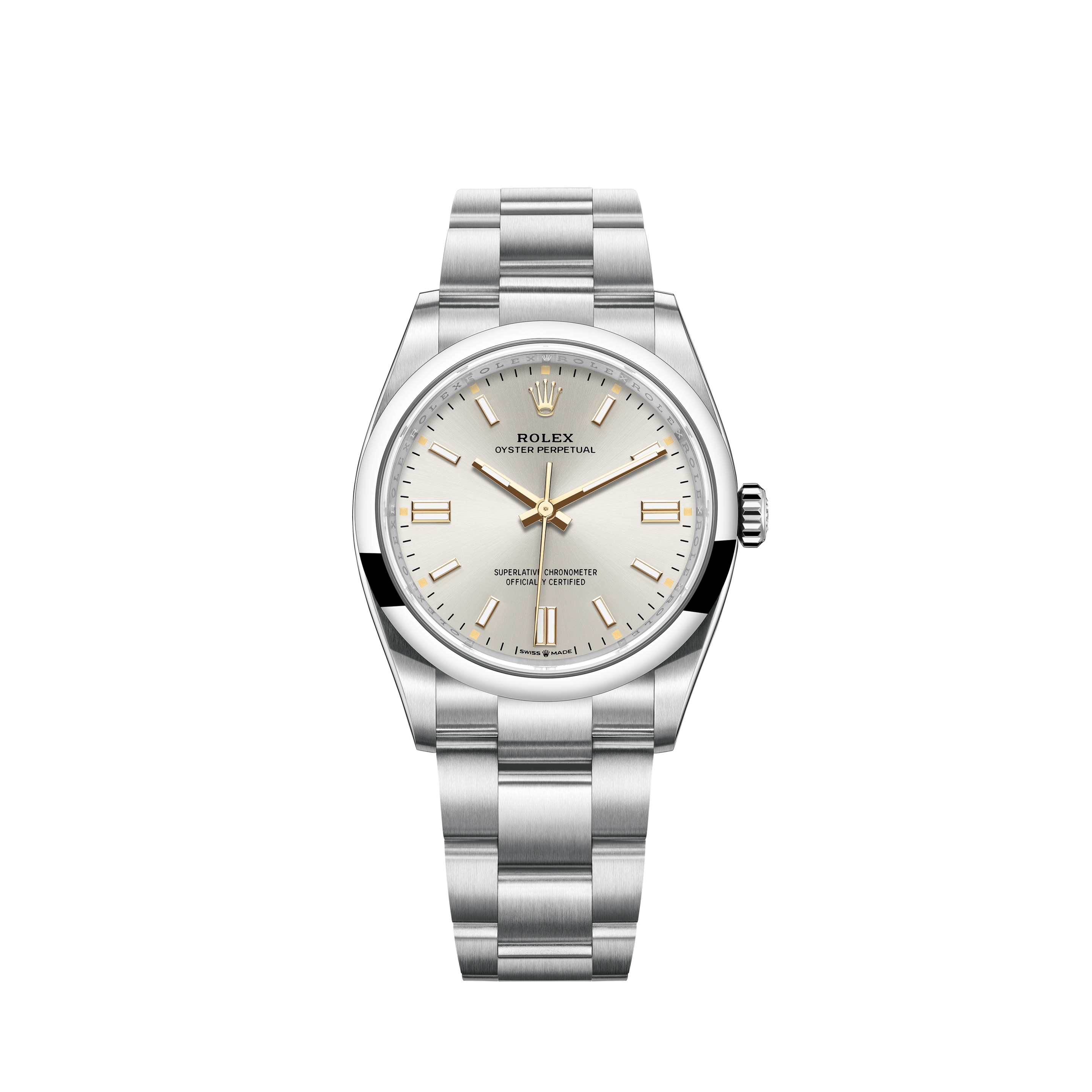 silver oyster perpetual rolex