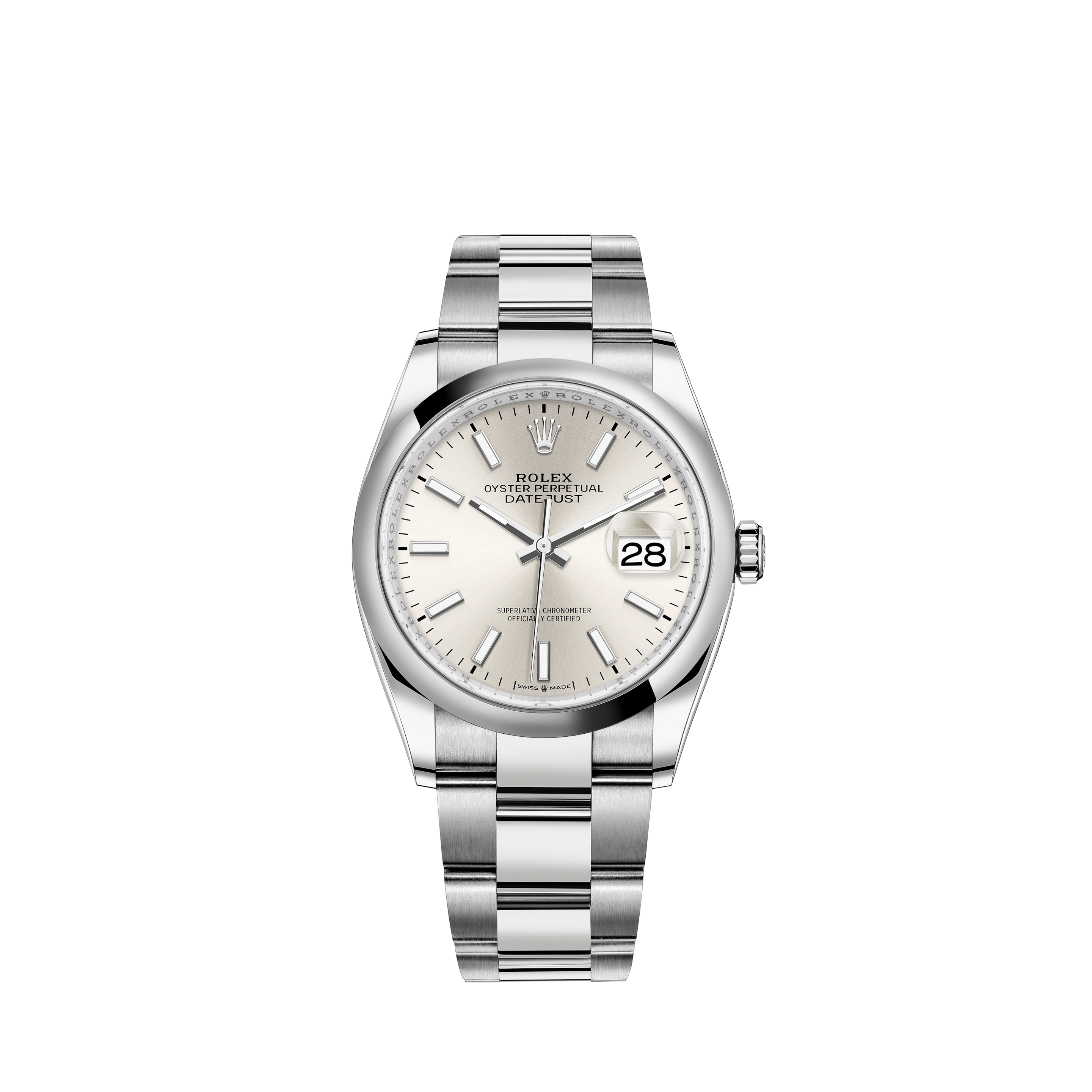 Rolex Datejust 36腕錶：蠔式鋼- M126200-0002