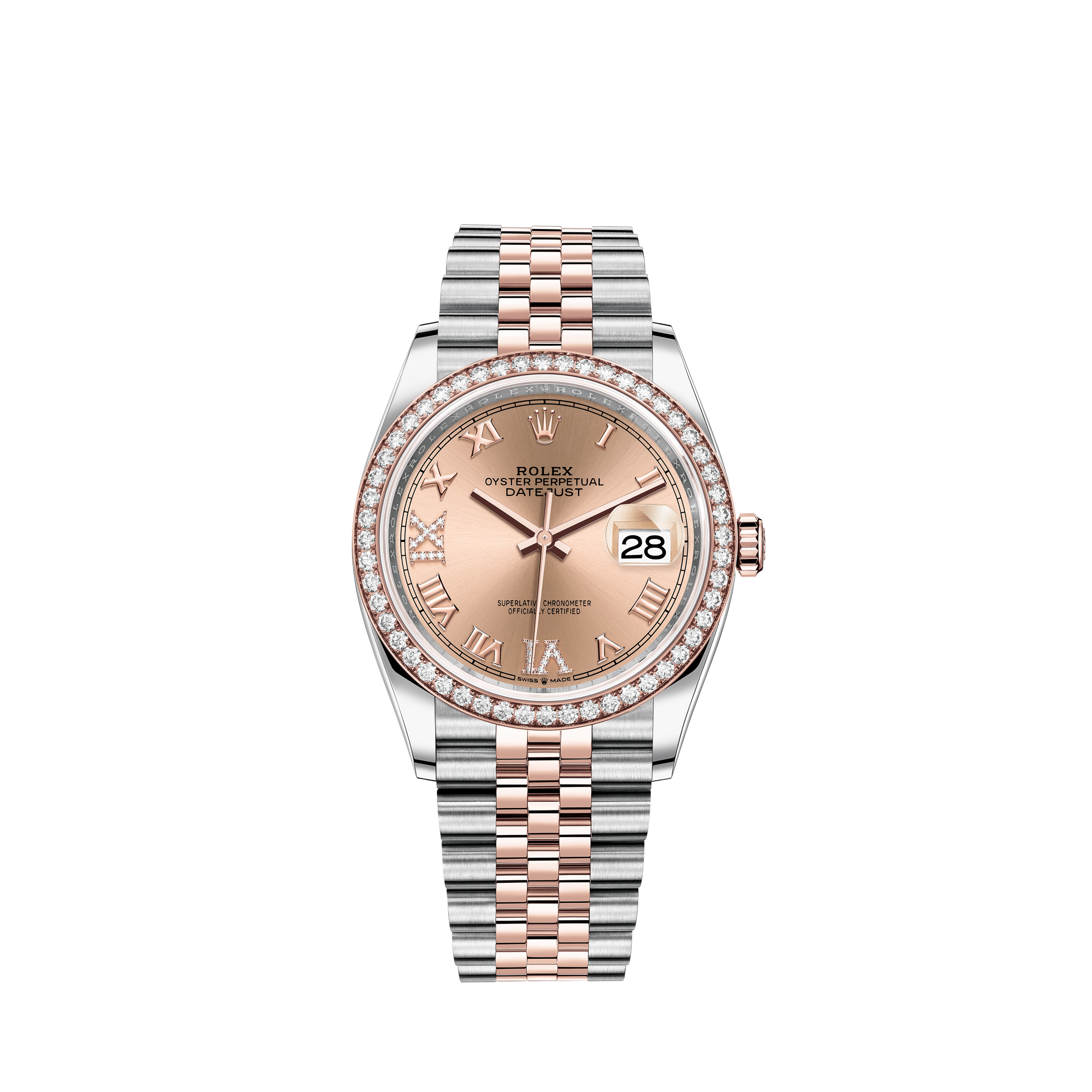 Rolex Datejust 36 Watch: Everose 