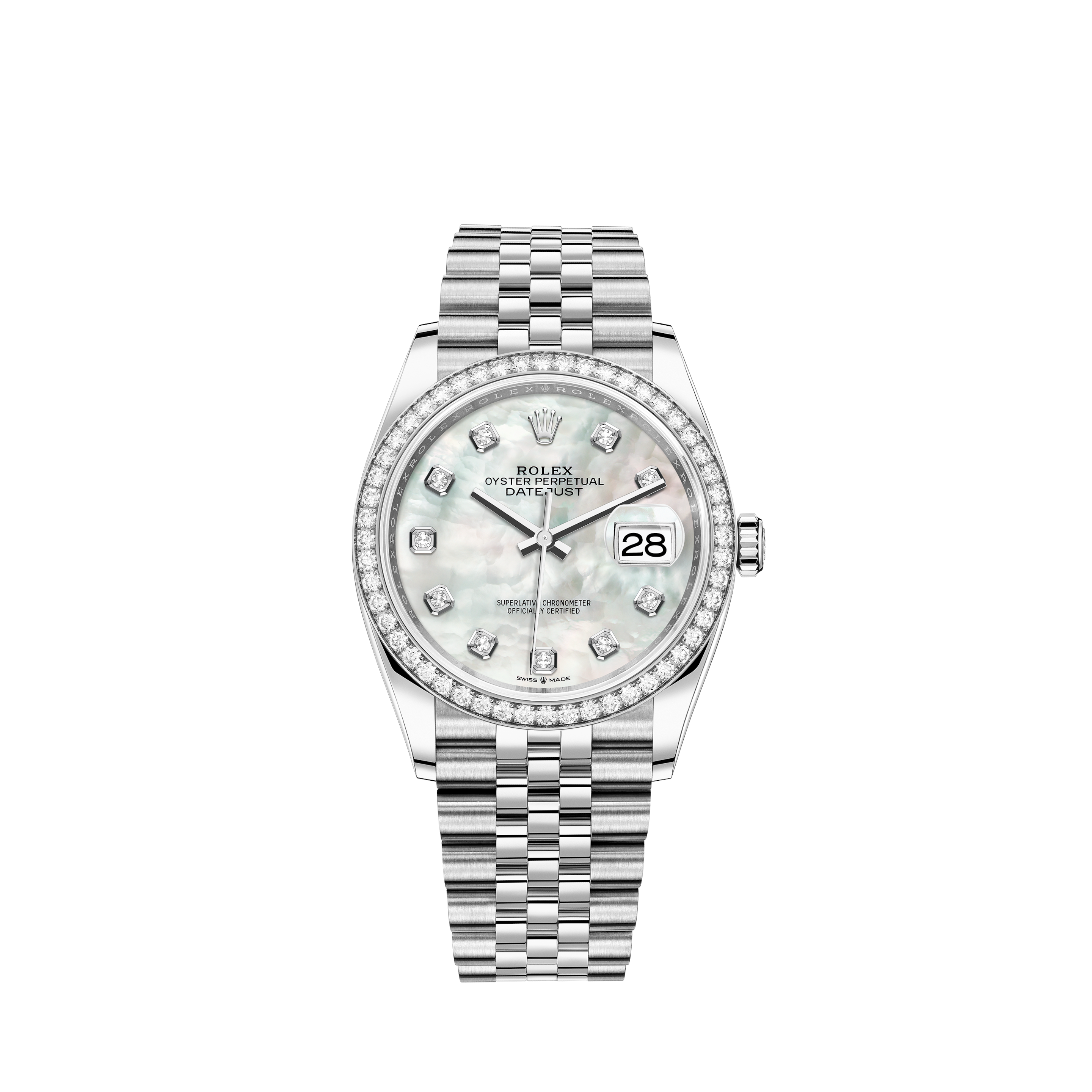 Rolex Datejust 41mm Steel and Yellow Gold 126333 Silver Index OysterRolex Datejust 41mm Steel and Yellow Gold 126333 White MOP Diamond Jubilee