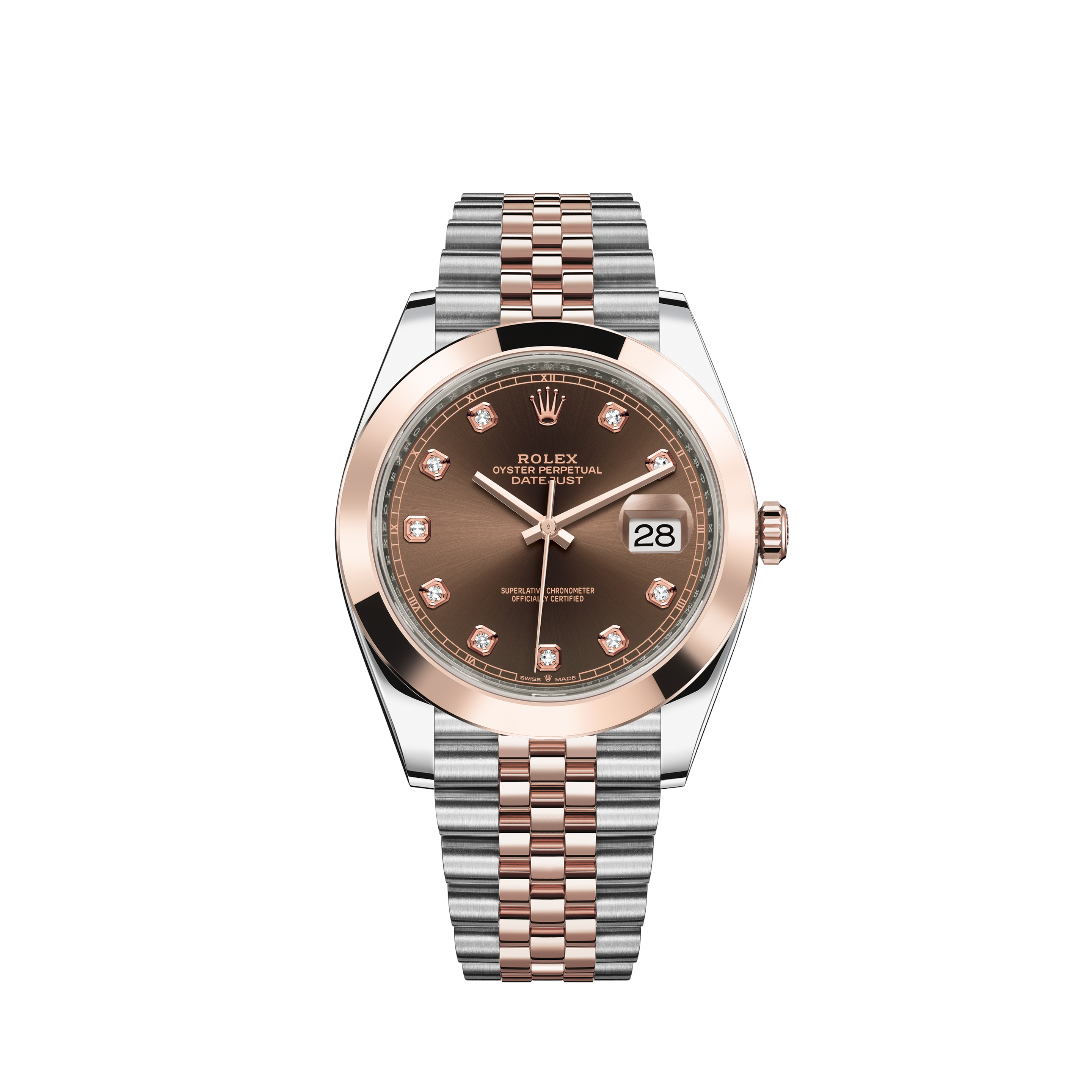 rolex oyster perpetual datejust 41 rose gold