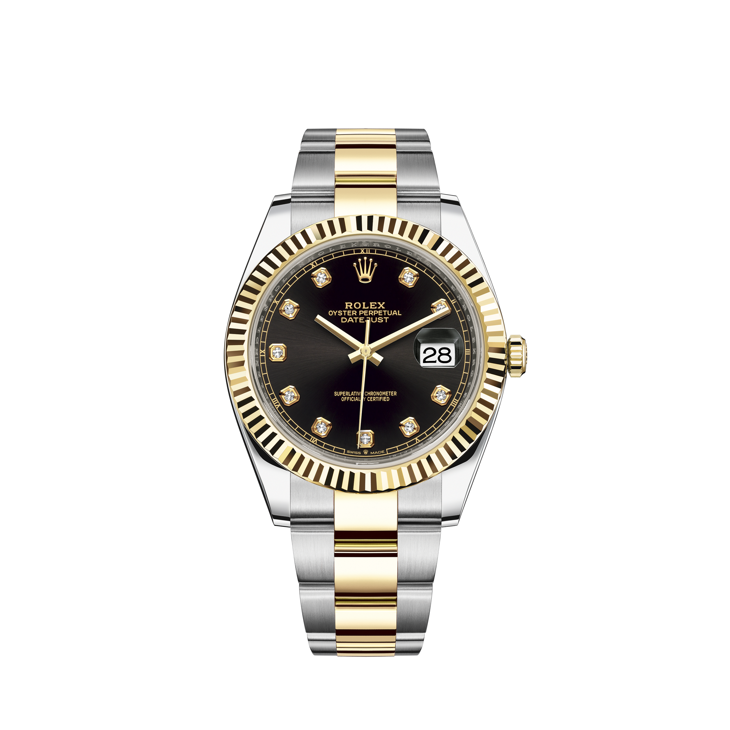 datejust 41 oystersteel and yellow gold
