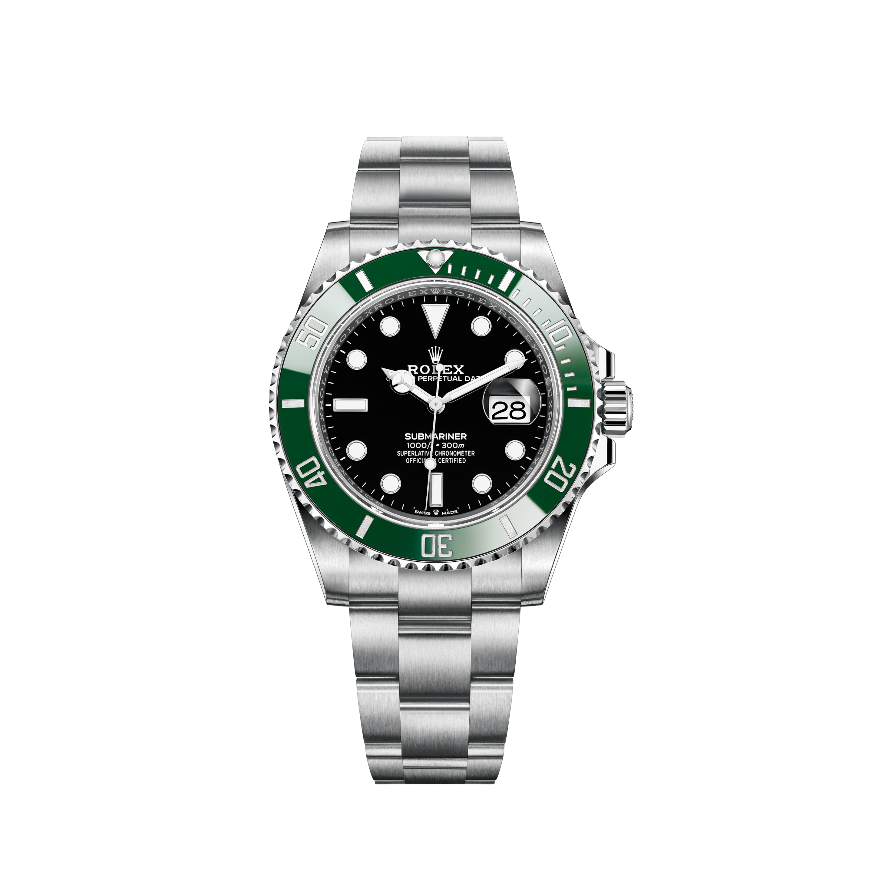 Rolex Datejust 16234 Steel 18k Fluted Bezel 36mm Watch-Black Diamond Dial