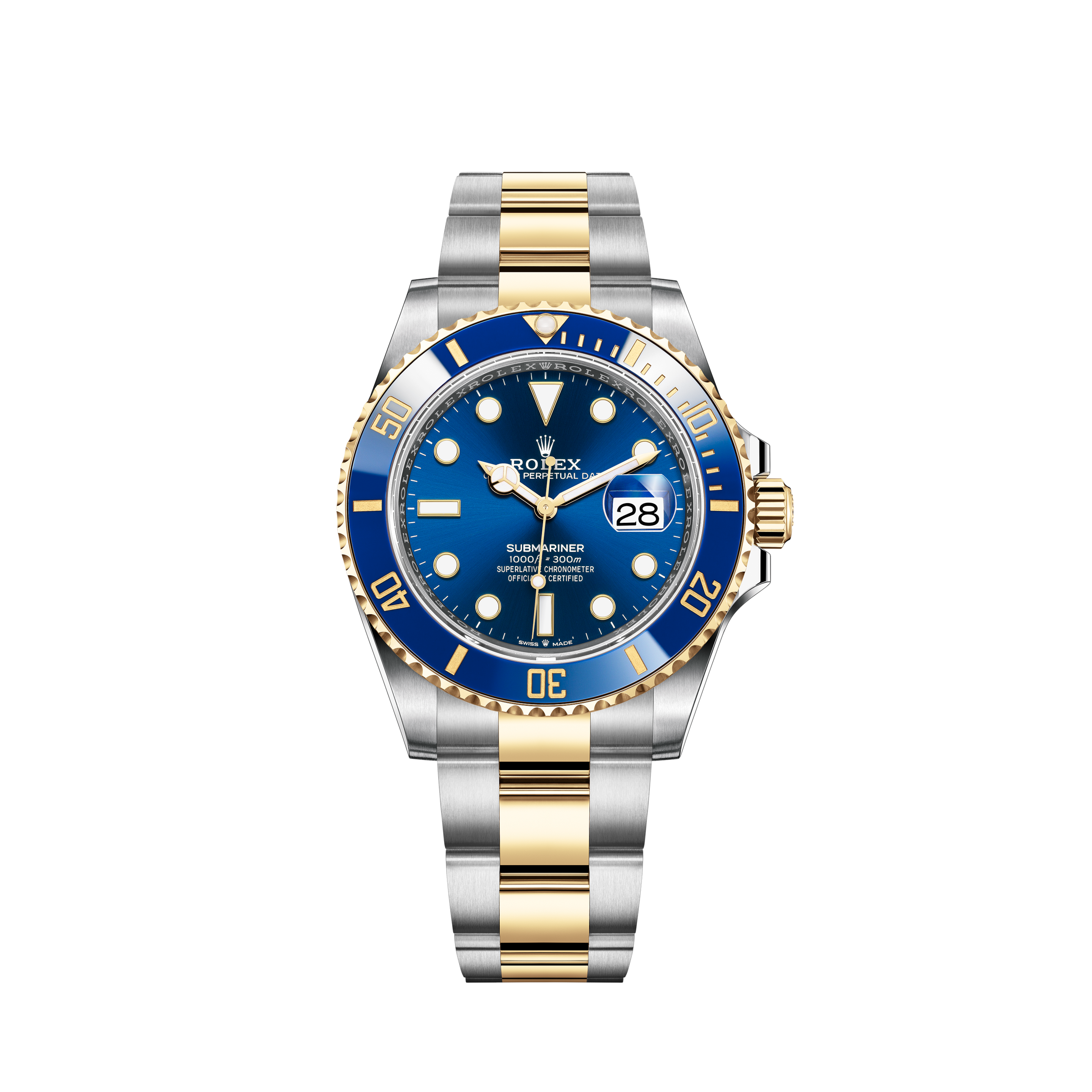 Rolex Datejust II Men's 41mm Stainless Steel Watch Silver/Blue Arabic Dial 116300Rolex Datejust II Men's 41mm Stainless Steel Watch White Dial 116300