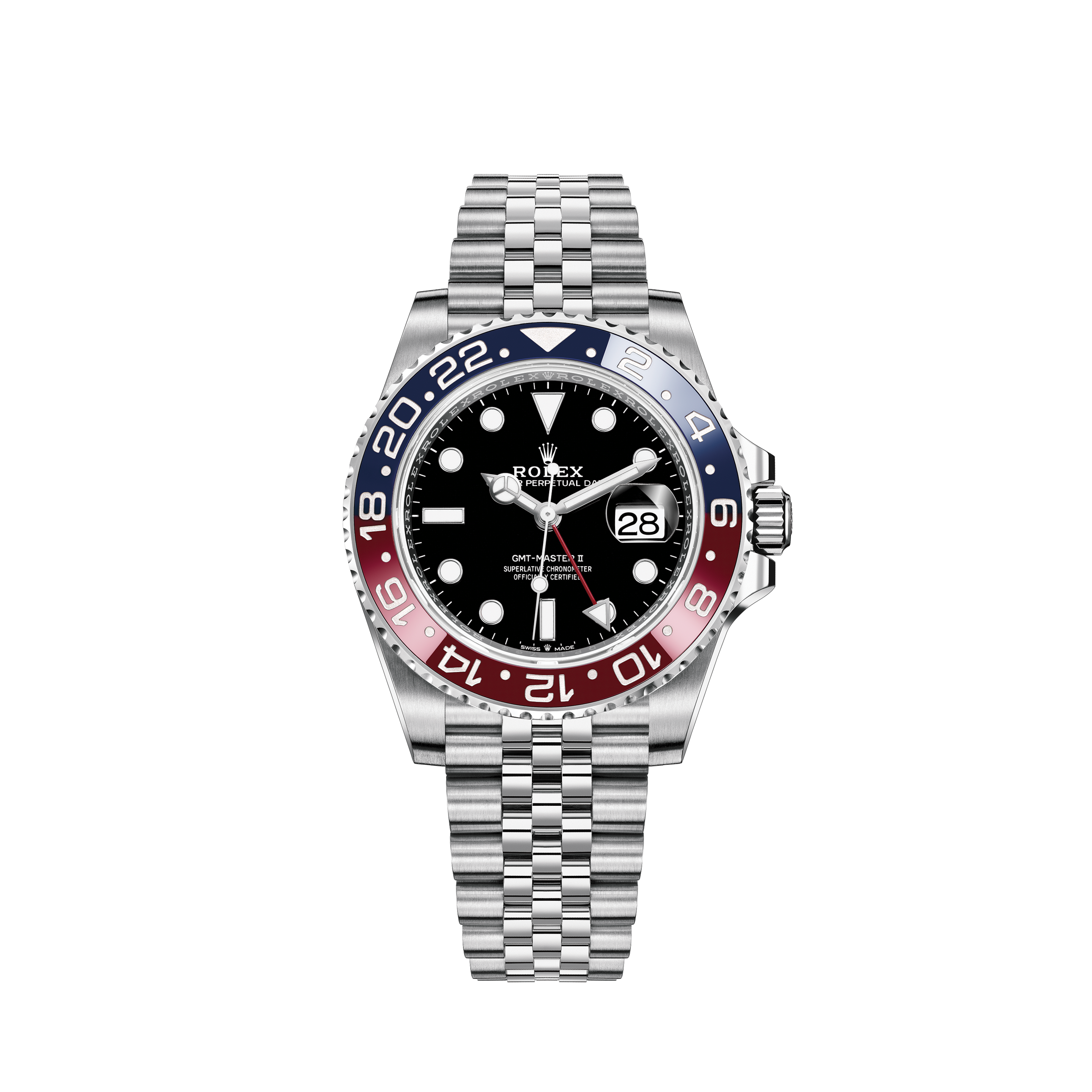 Rolex GMT-Master II Watch: Oystersteel 