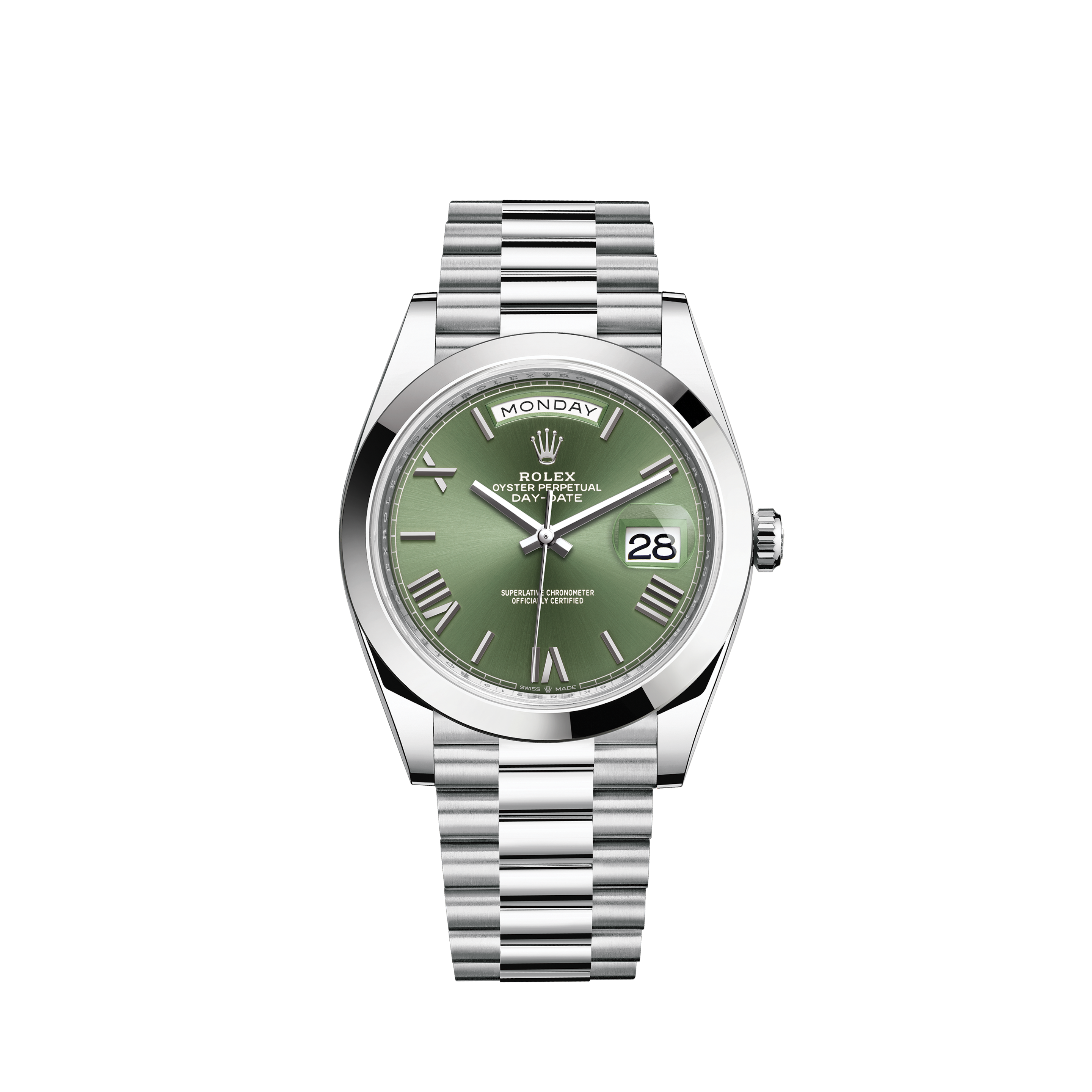 olive green dial rolex