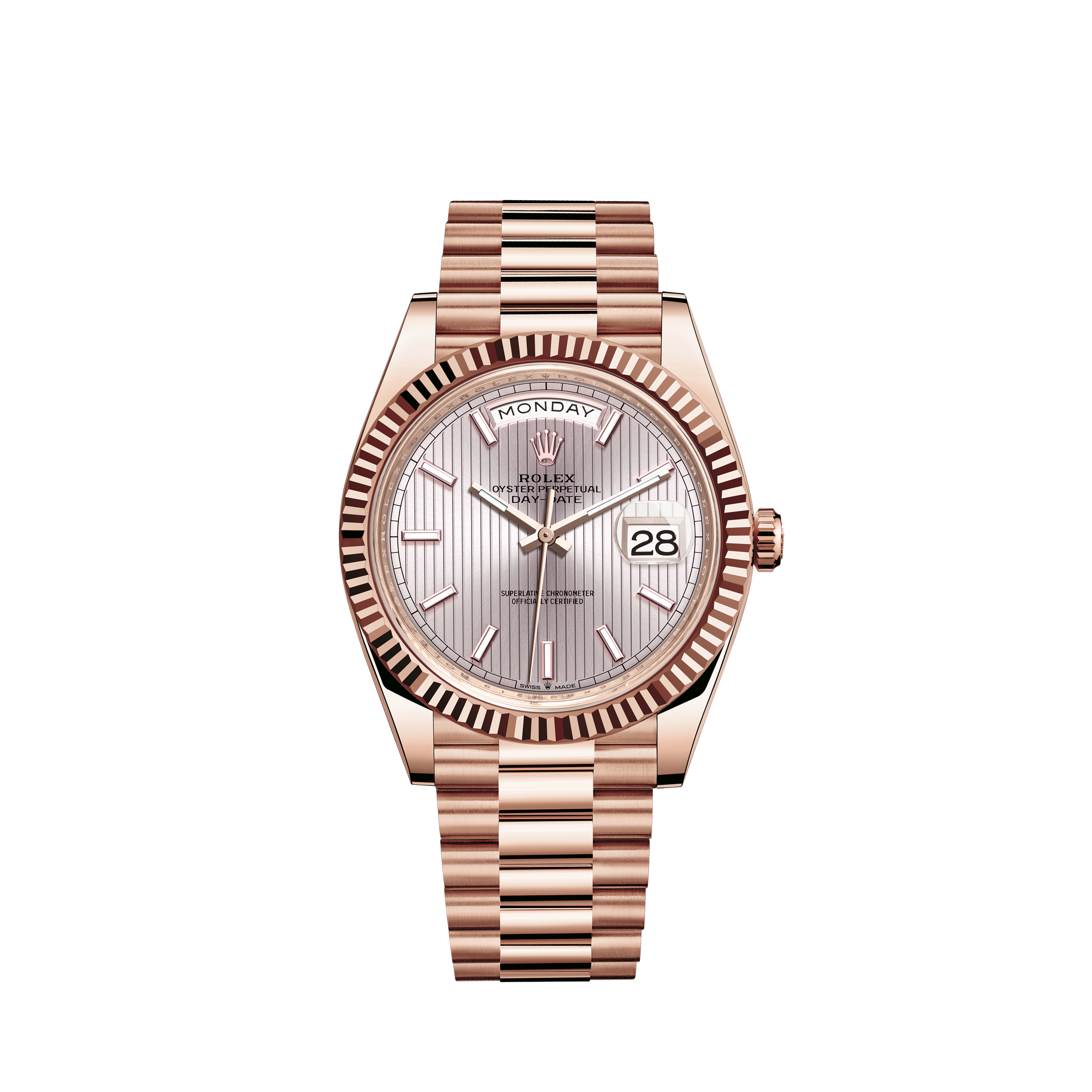 day date 40 rose gold