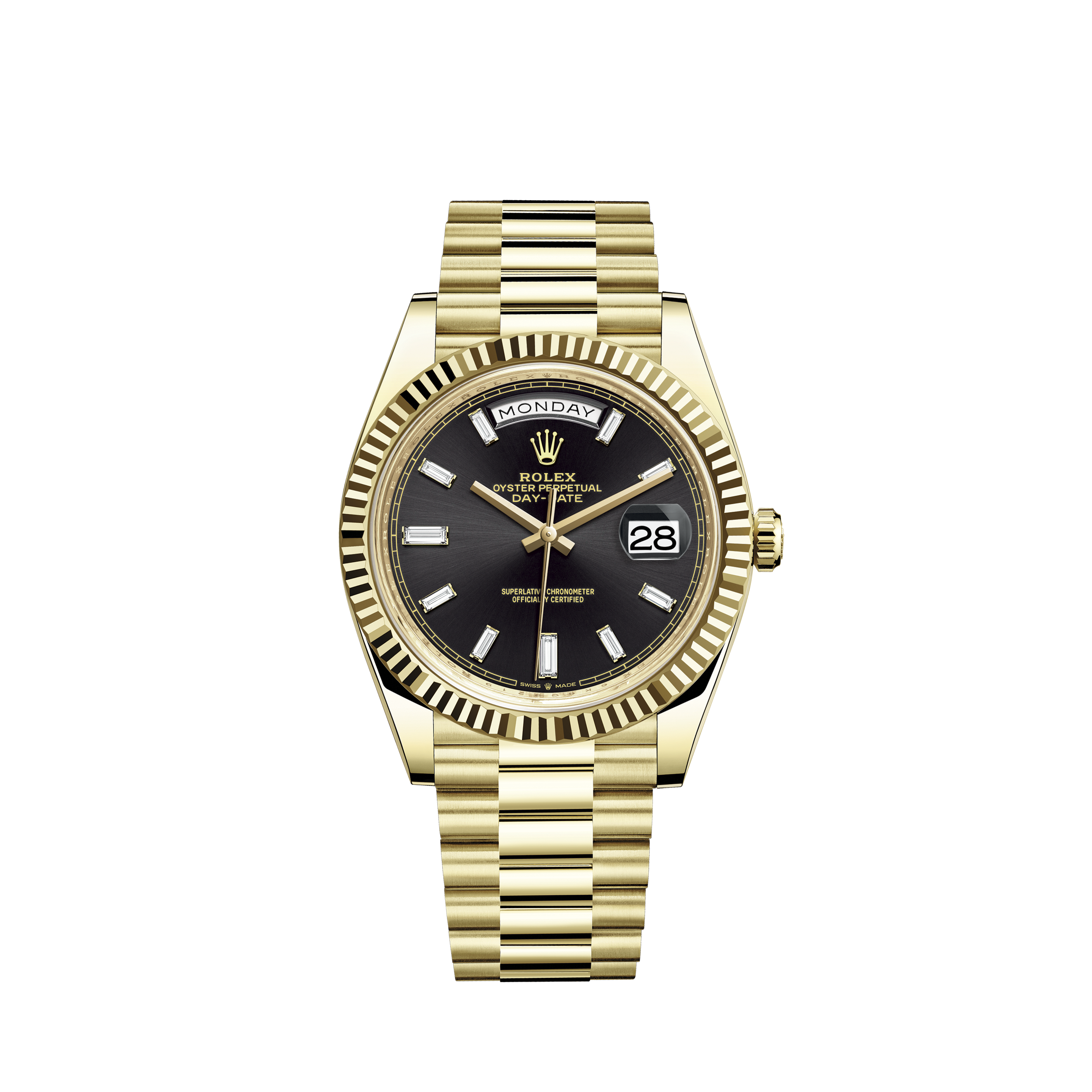 Rolex Day-Date 40 horloge: 18 kt 
