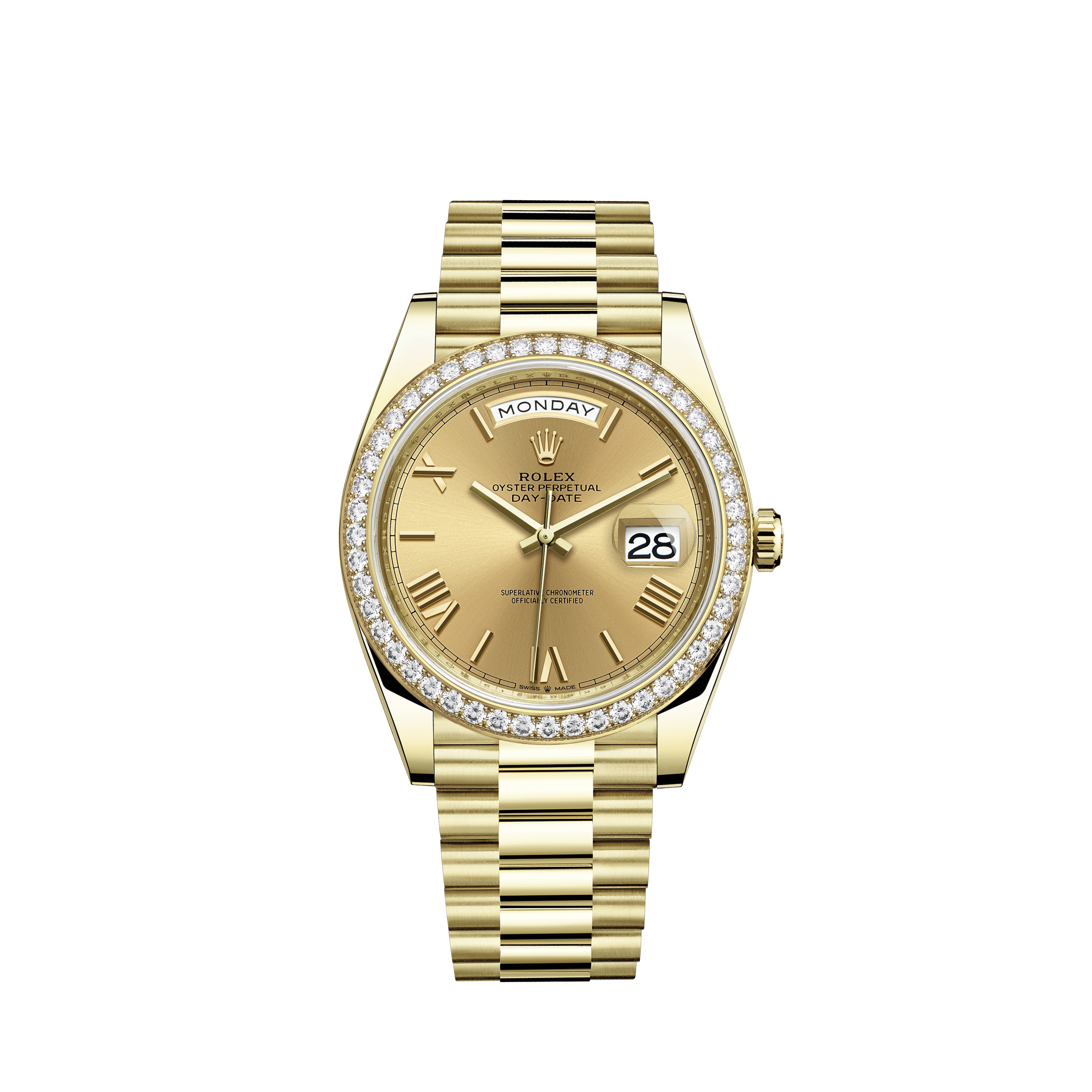 day date 40 yellow gold