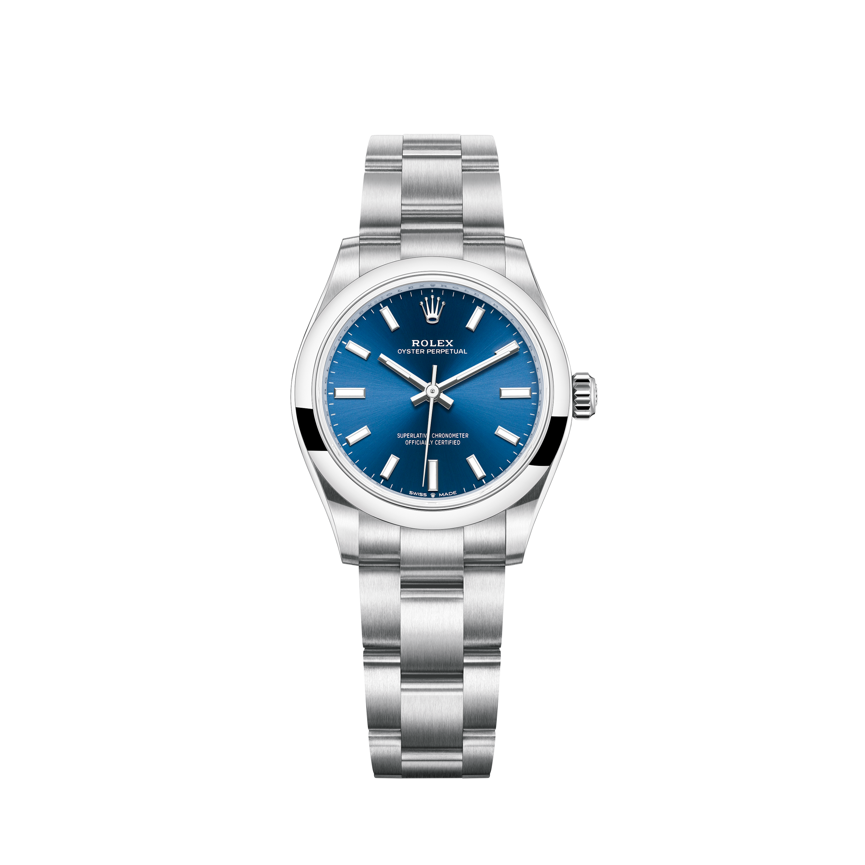 Rolex Yacht-Master Stainless Steel Blue Dial Mens Watch 40mm