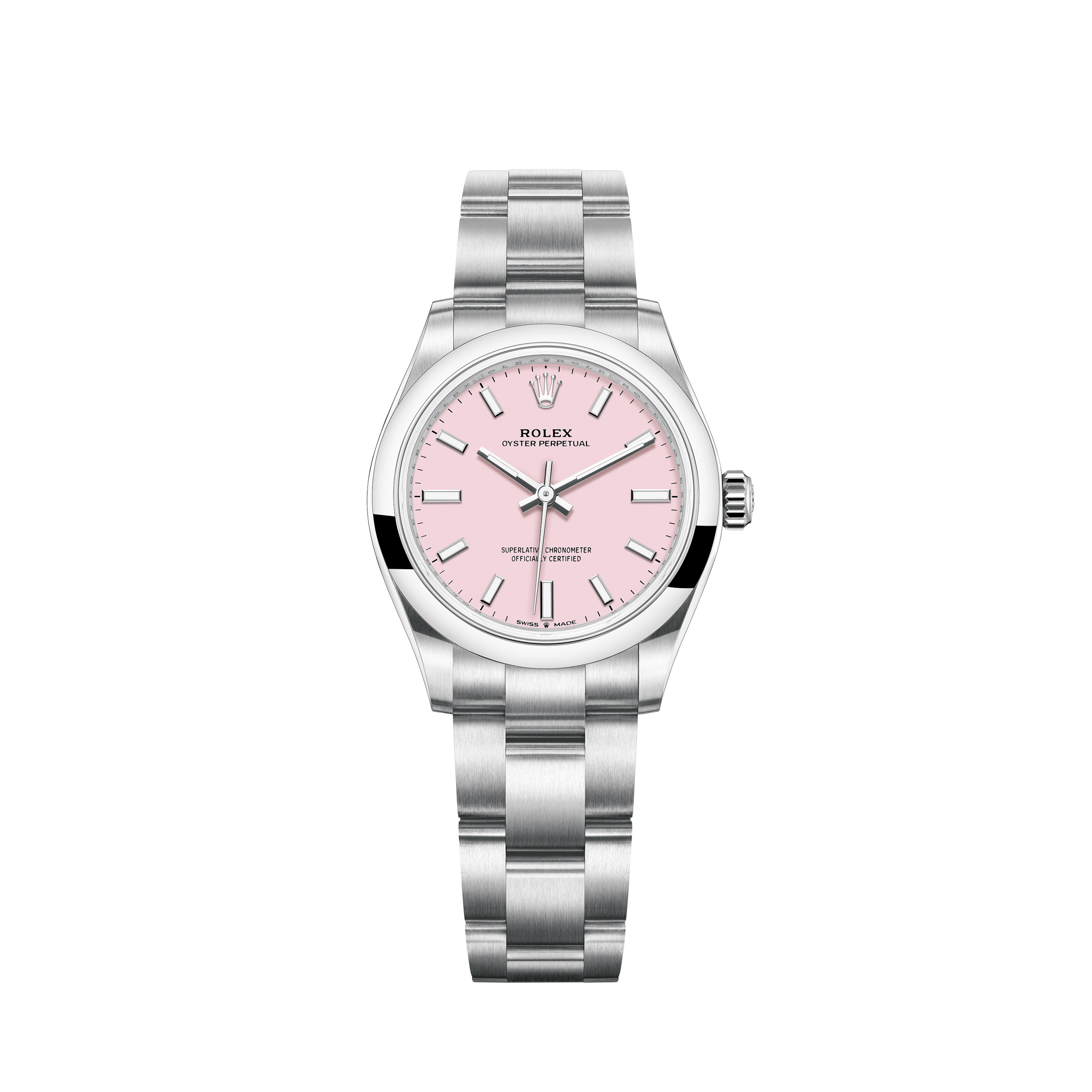 rolex pink watch