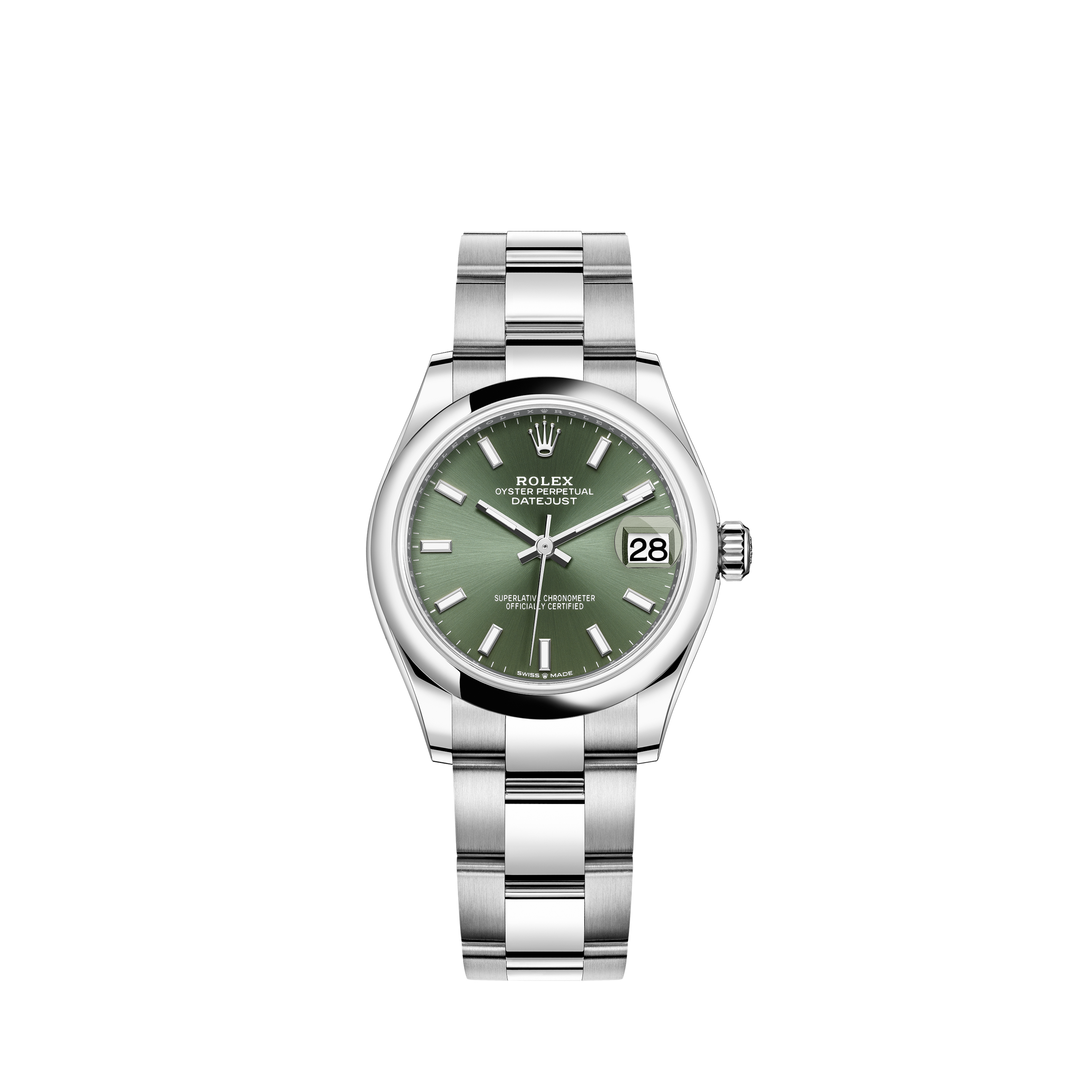 rolex oyster perpetual datejust green dial