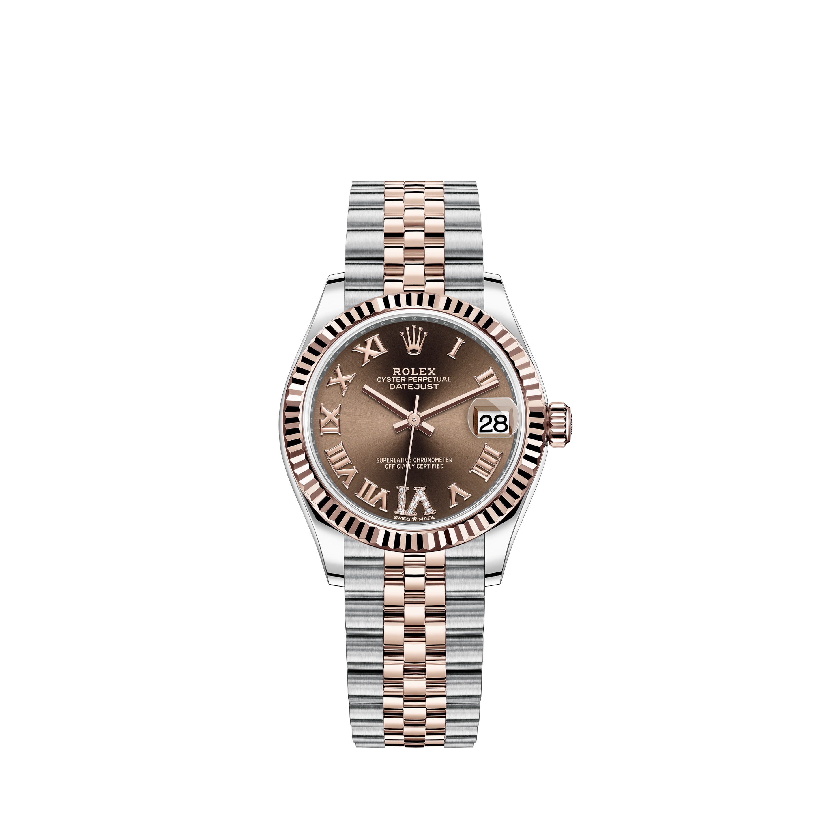 rolex datejust oyster perpetual rose gold