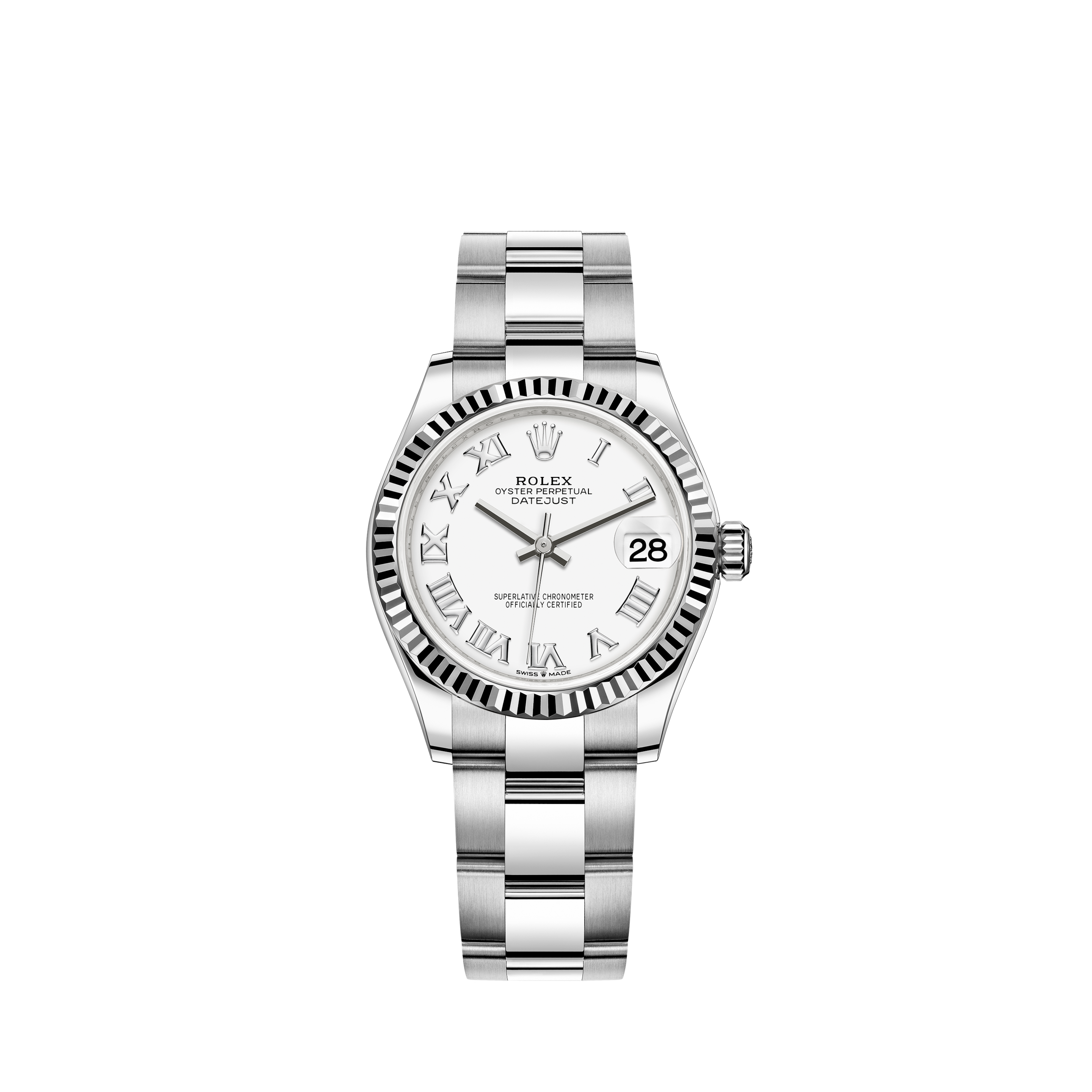 Rolex Ladies President 69178 Factory Dial 18k Gold Watch 1.10 Ct Diamond Bezel