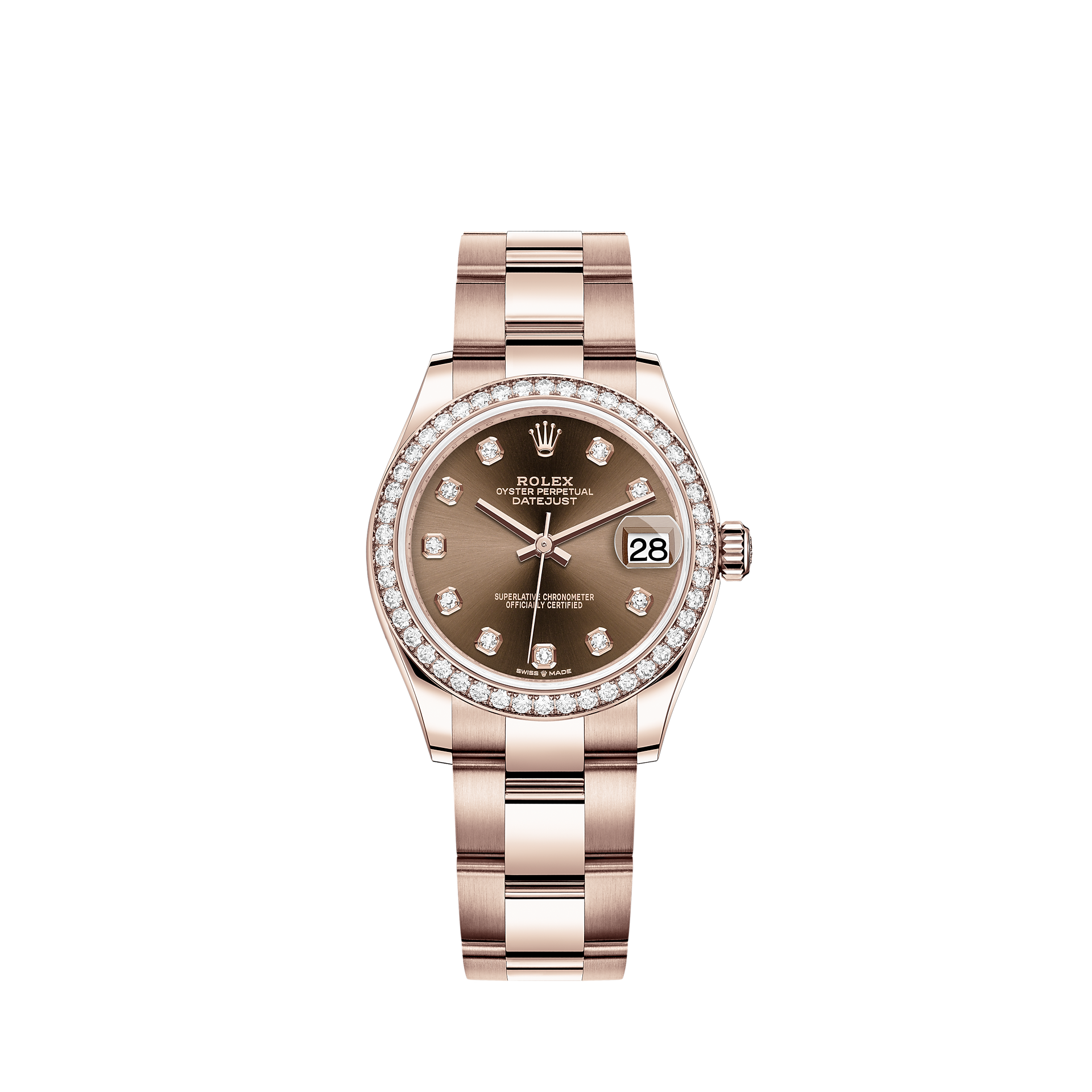 Rolex Datejust 31 Watch: 18 ct Everose gold - M278285RBR-0012