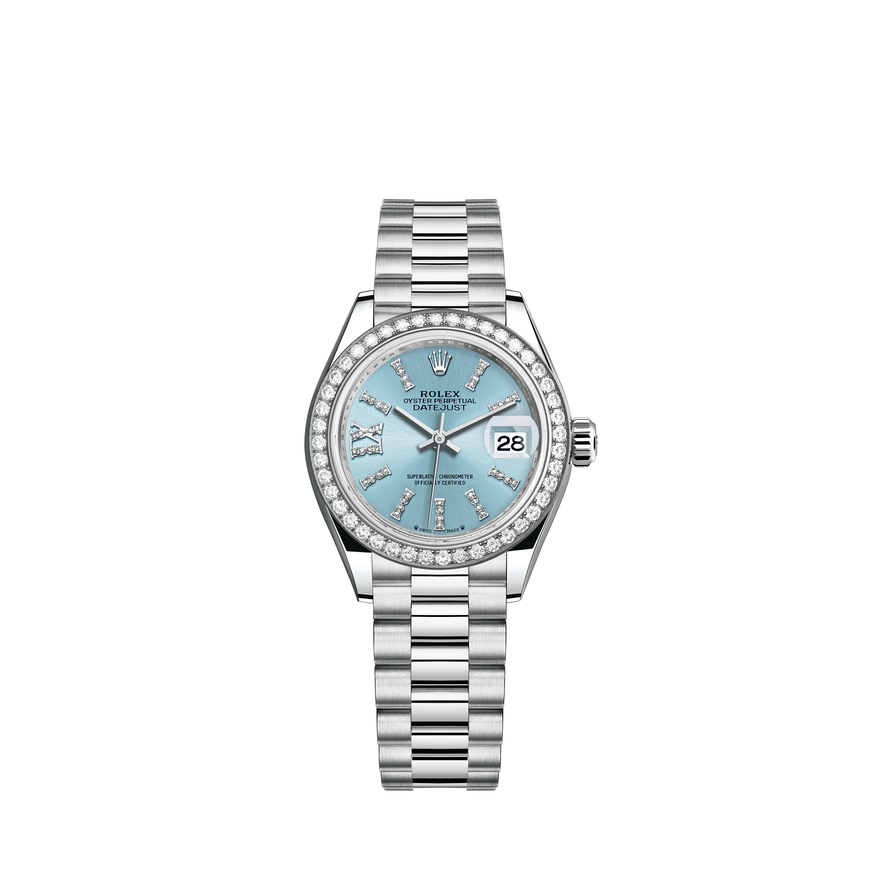 Rolex Lady-Datejust Watch: Platinum 