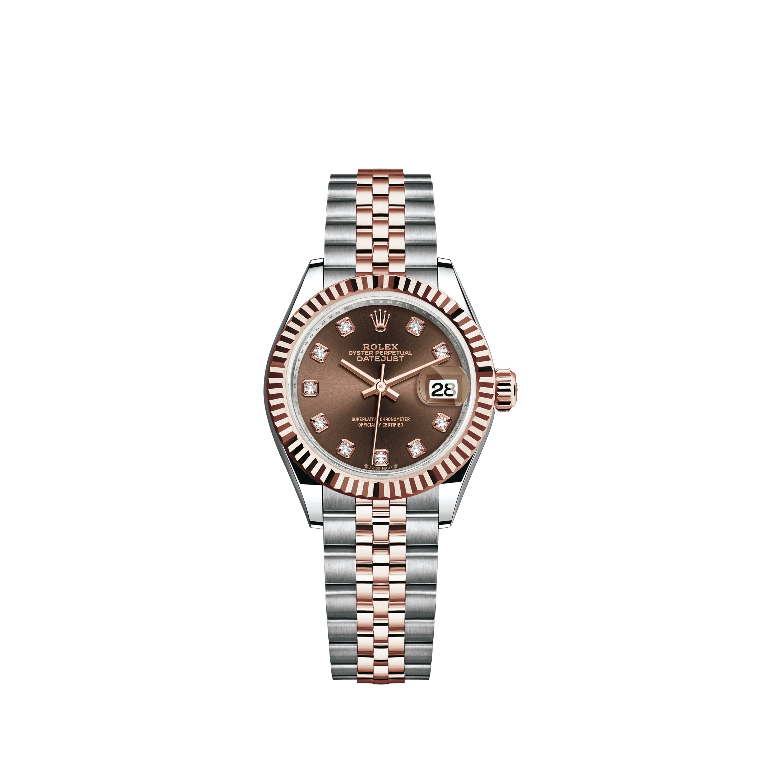 rolex lady datejust chocolate dial