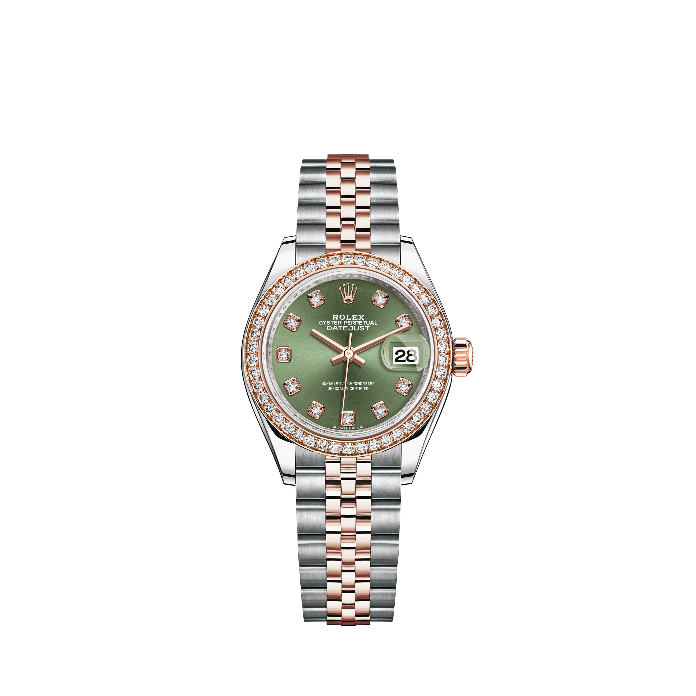 Rolex Lady-Datejust Watch: Everose 