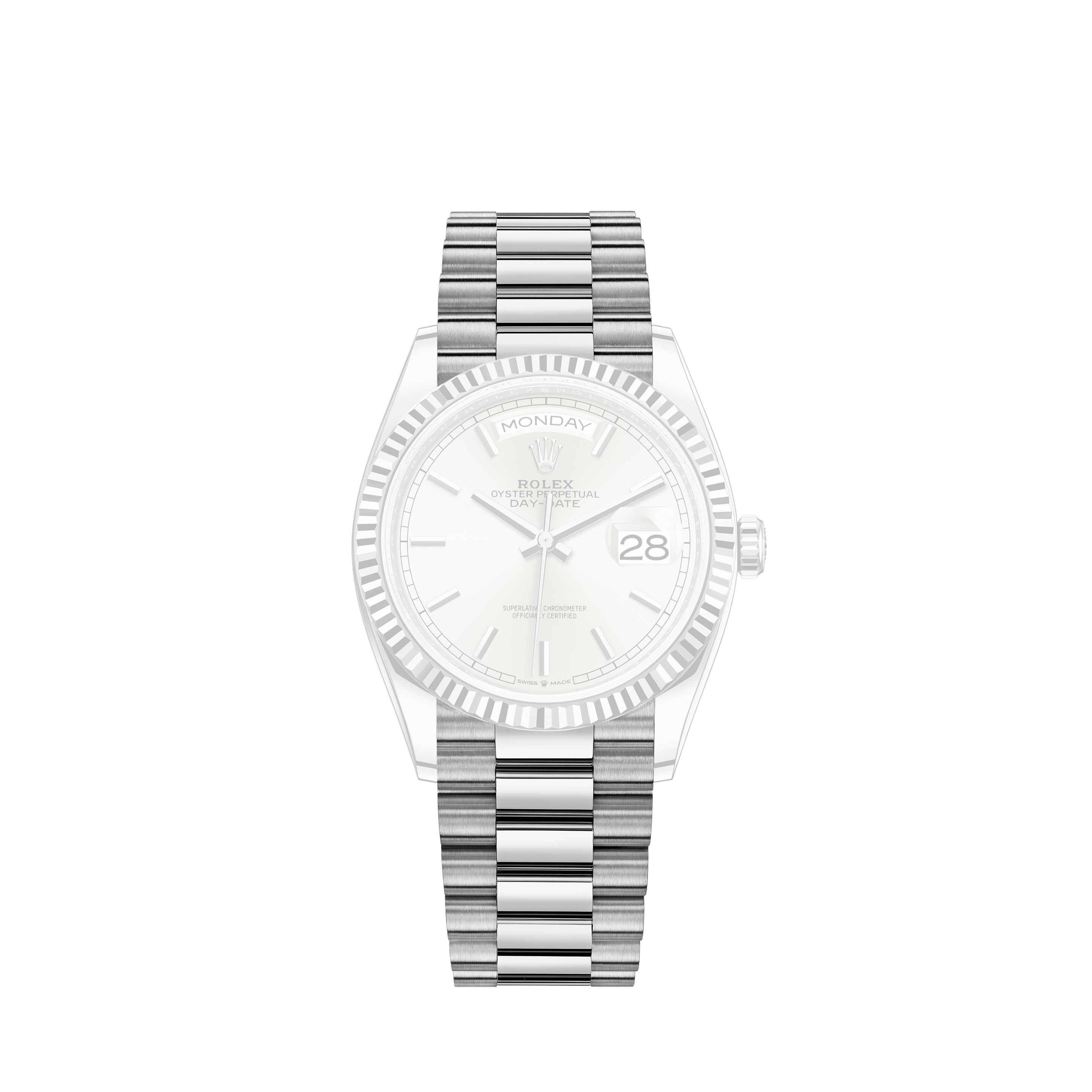 rolex president white gold 36mm